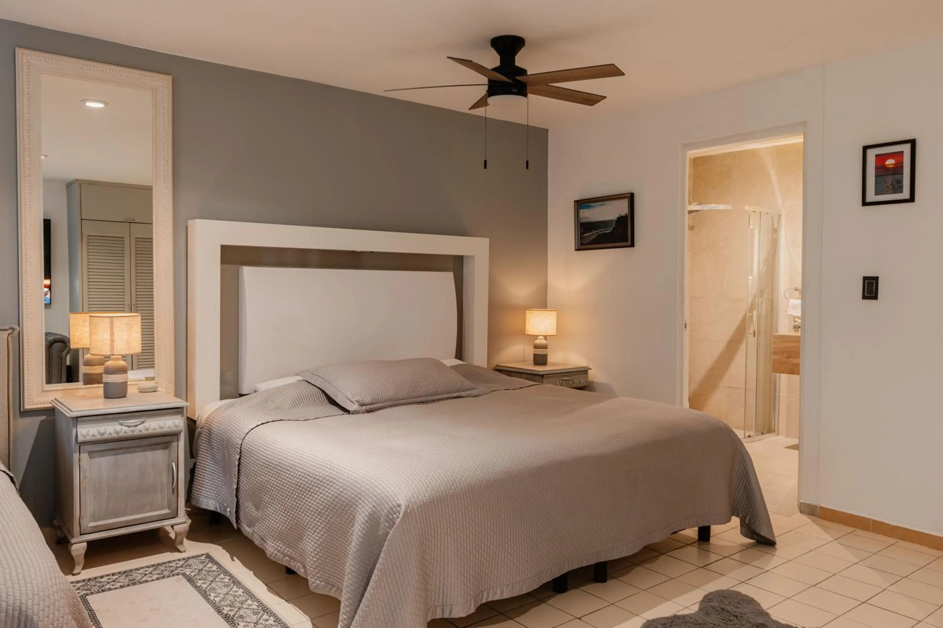 Bed in Casa Blanca Boutique & Organic