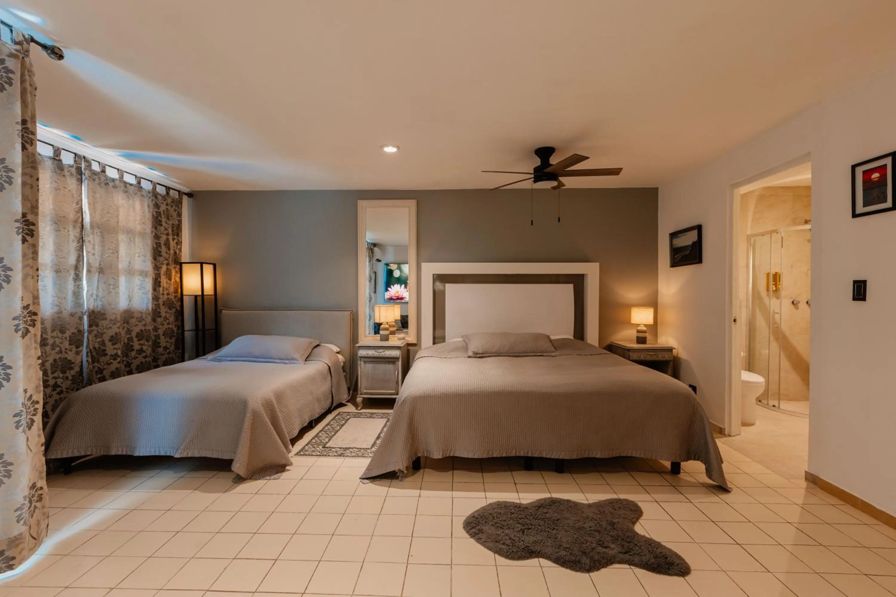 Bed in Casa Blanca Boutique & Organic