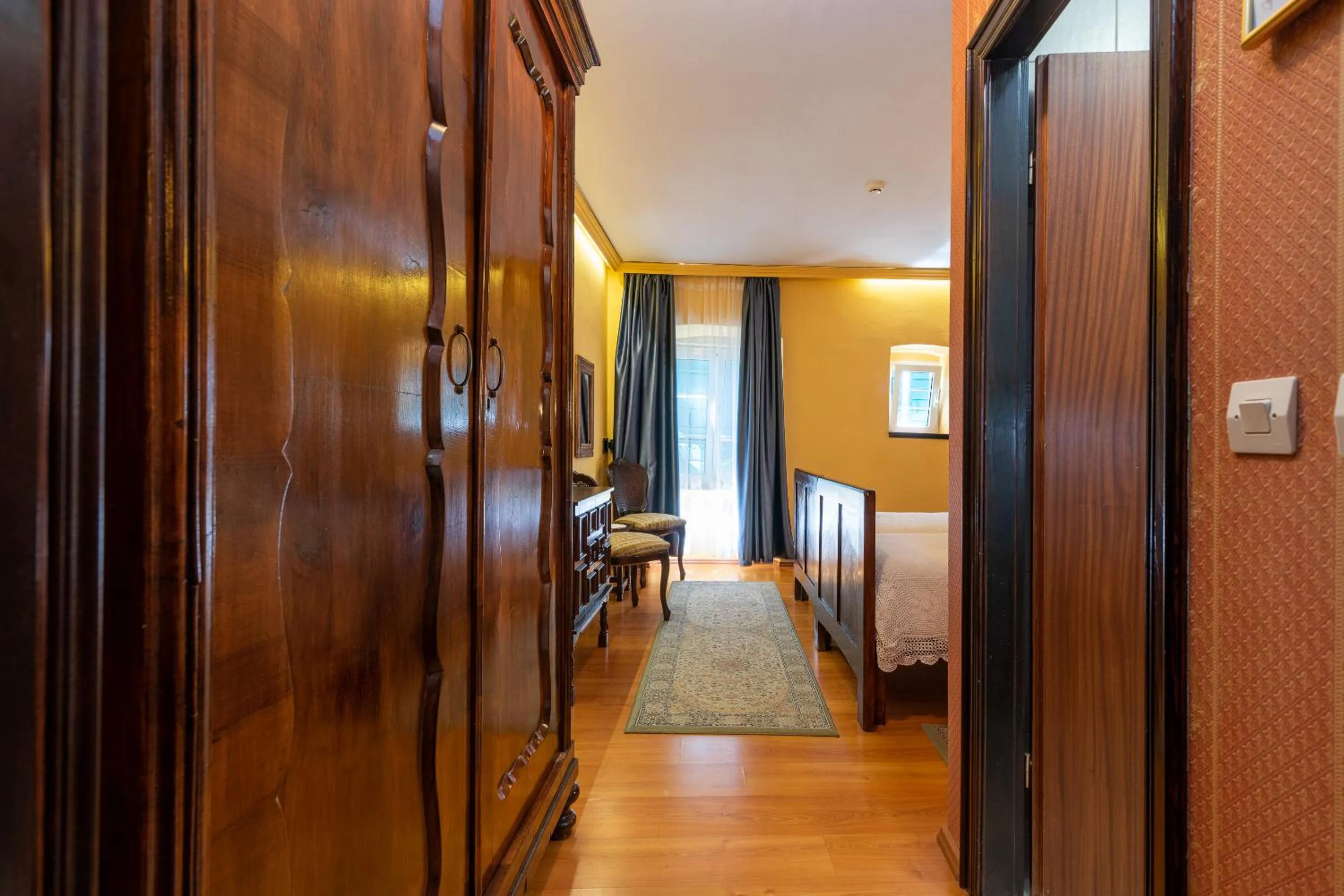 Bed in Heritage Hotel Pasike