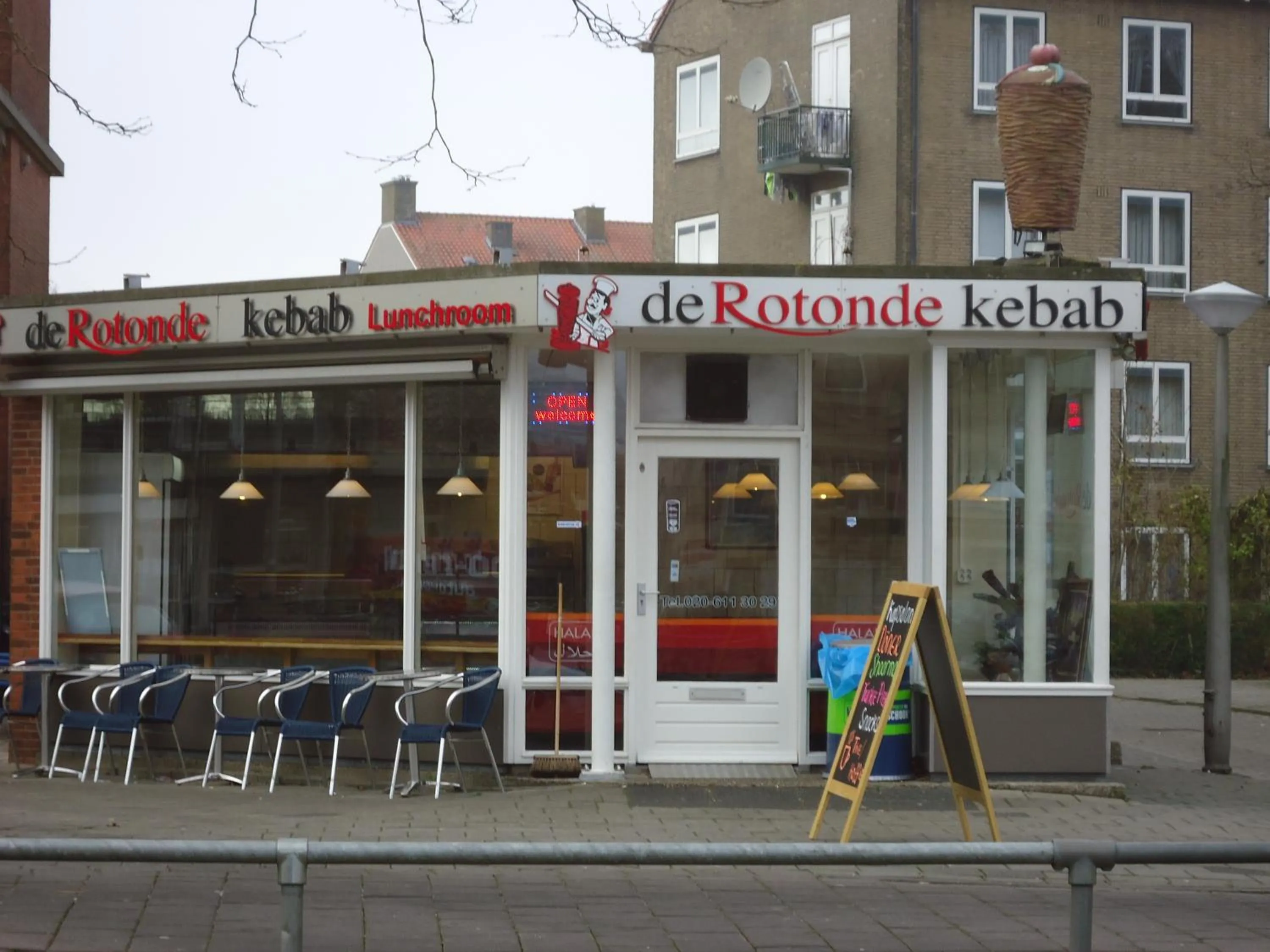 Restaurant/places to eat in B&B Sloterpark