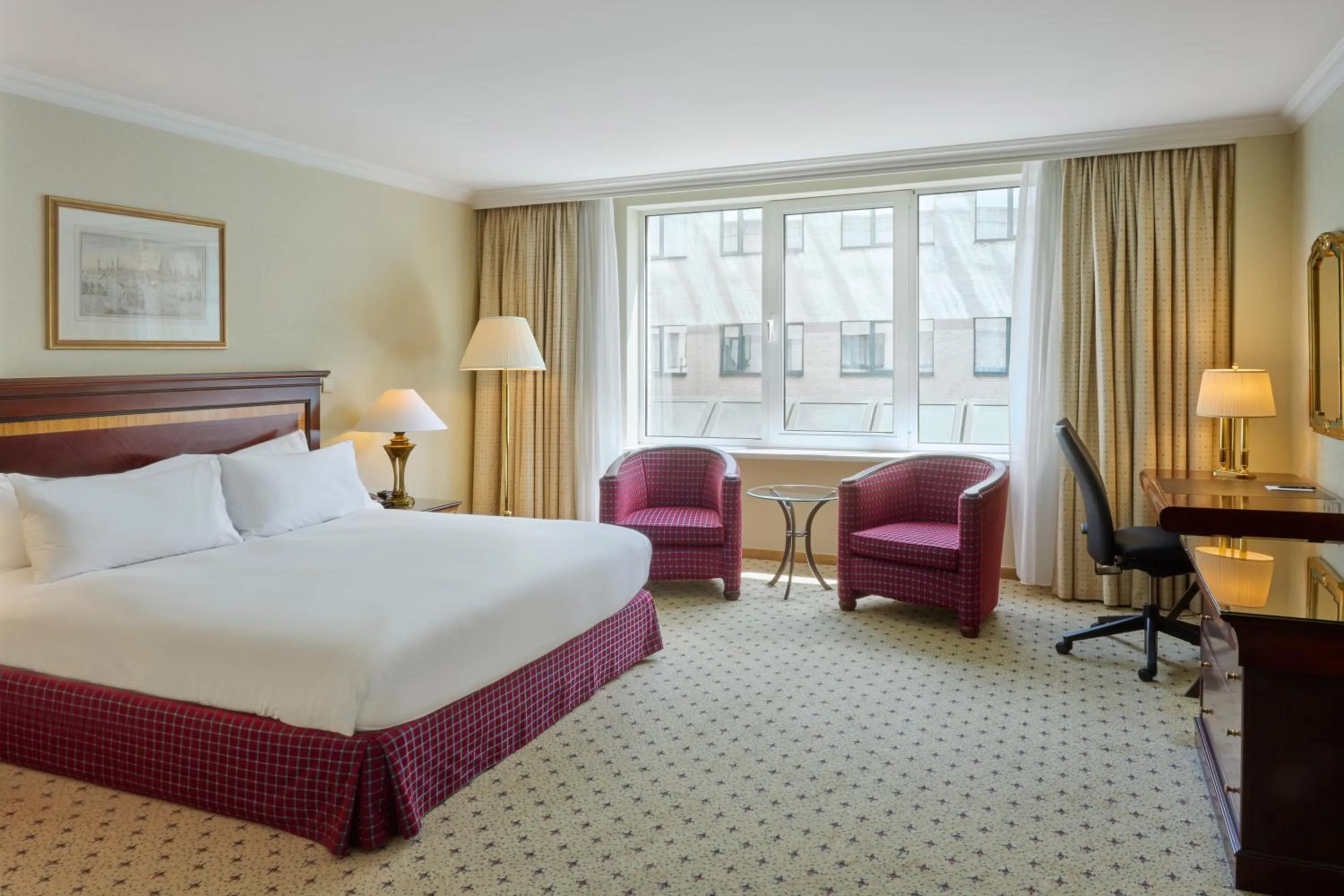 Bed in Hilton Antwerp Old Town