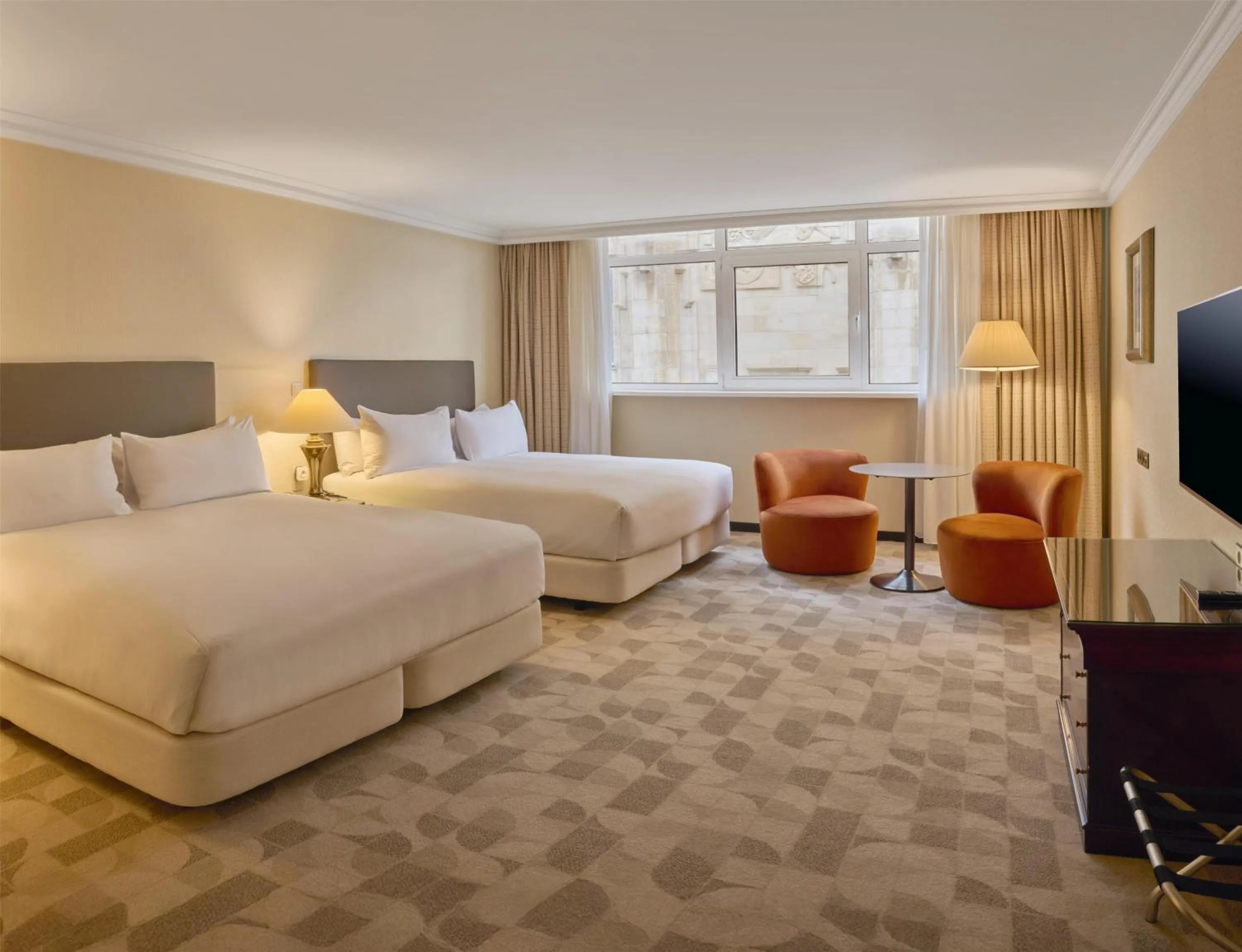 Bed in Hilton Antwerp Old Town