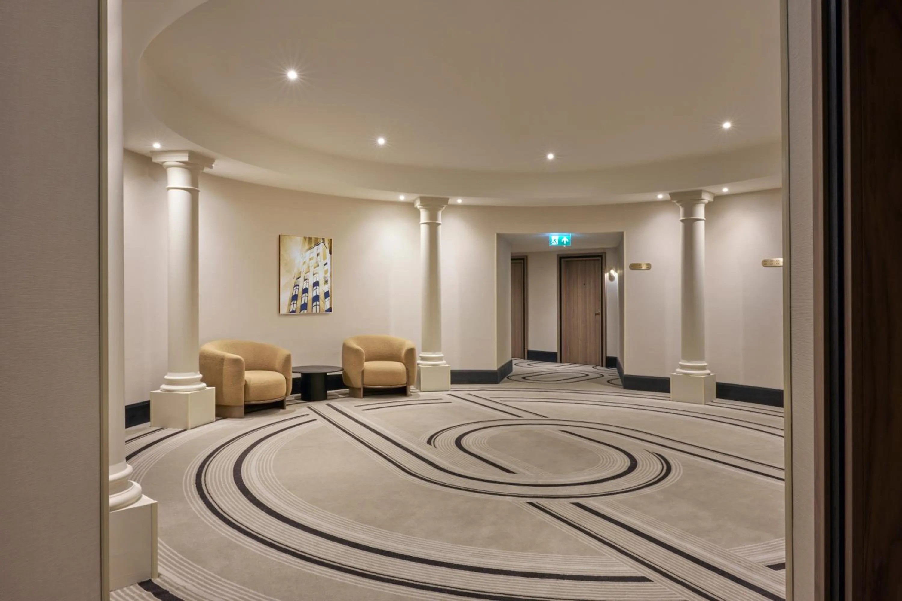 Property building in Hilton Antwerp Old Town