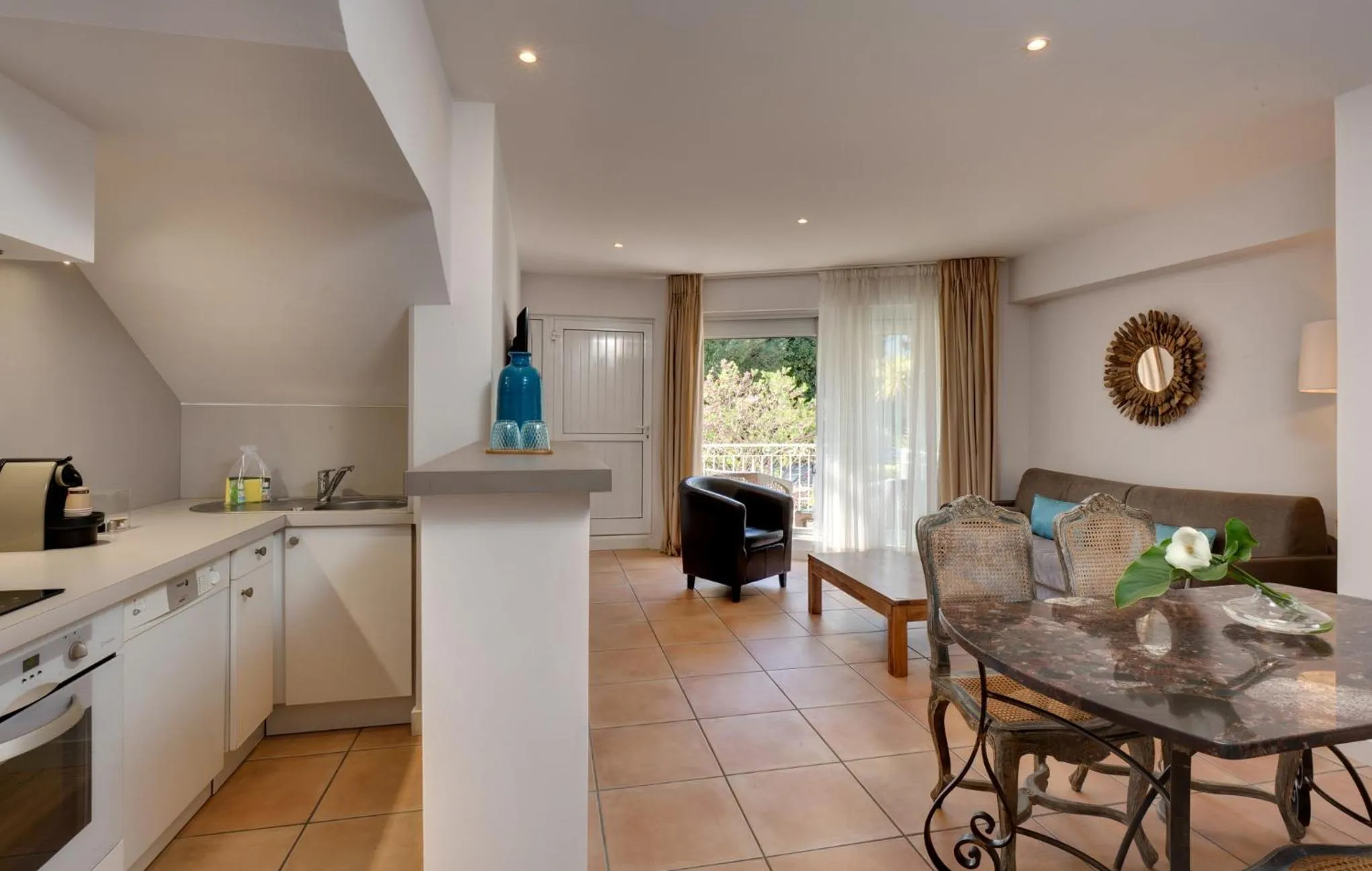 Living room in Le Cottage - Hotel & Spa
