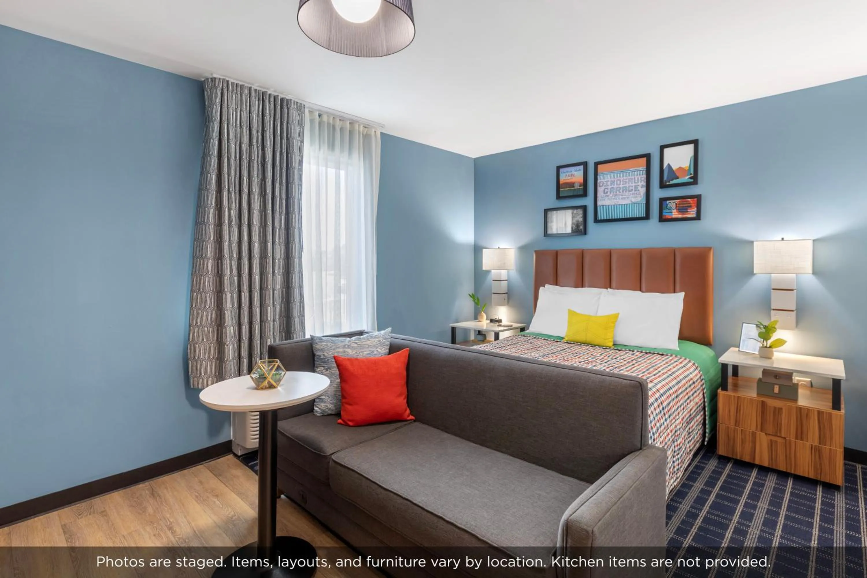 Bed in Uptown Suites Extended Stay Charlotte NC - Concord