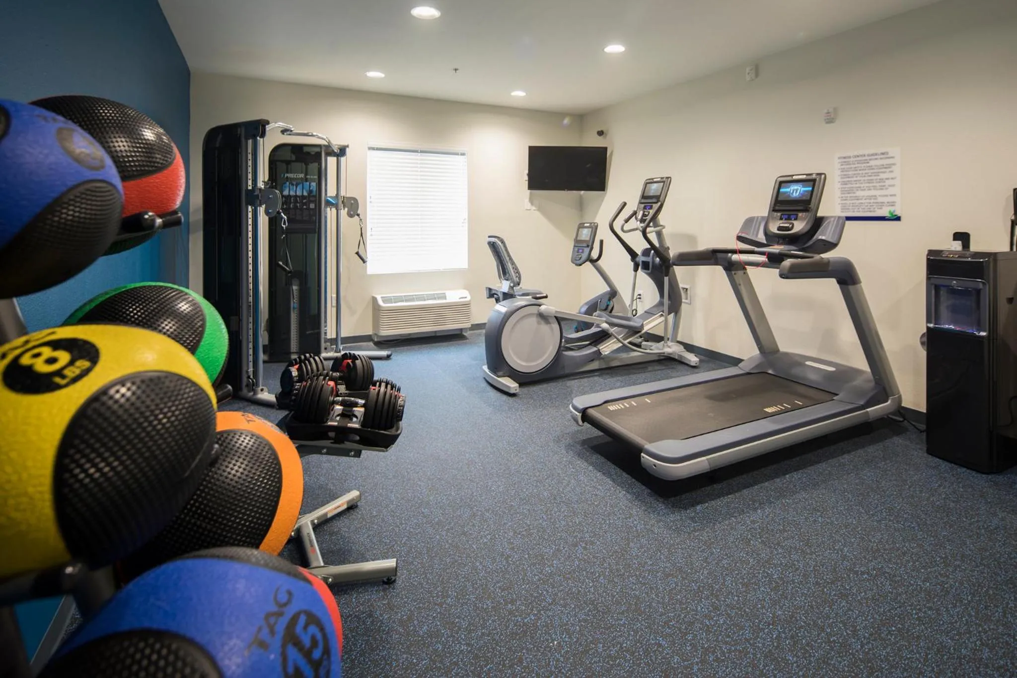 Fitness centre/facilities in Uptown Suites Extended Stay Charlotte NC - Concord