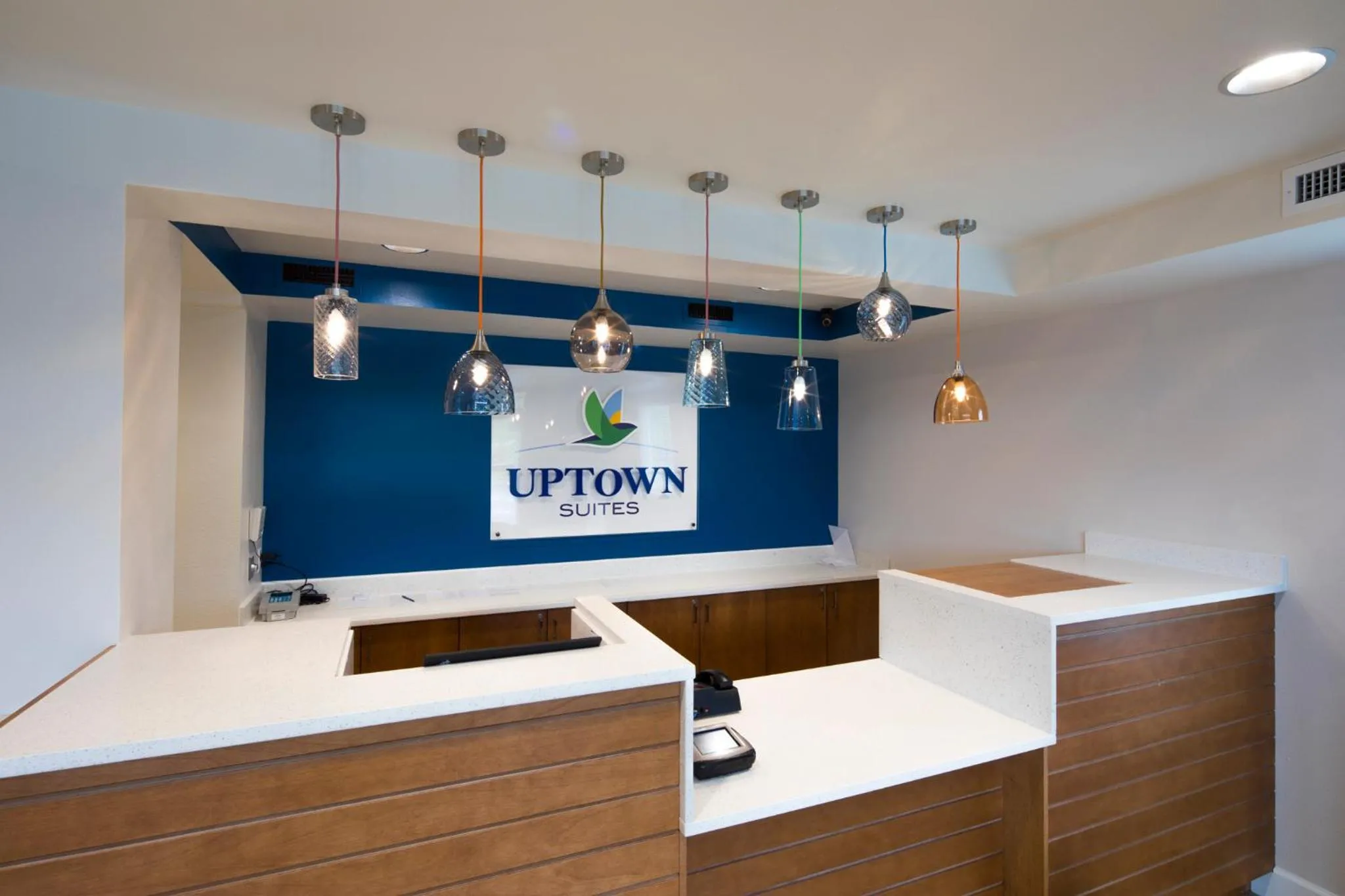 Lobby or reception in Uptown Suites Extended Stay Charlotte NC - Concord