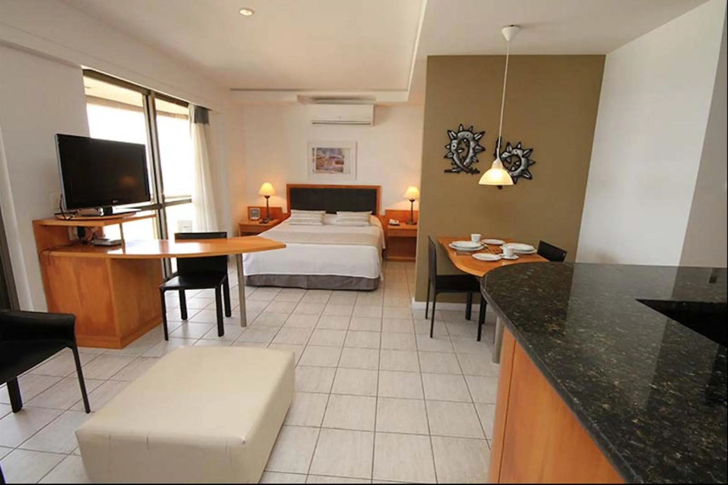 Bed in Beach Apartments - GMT