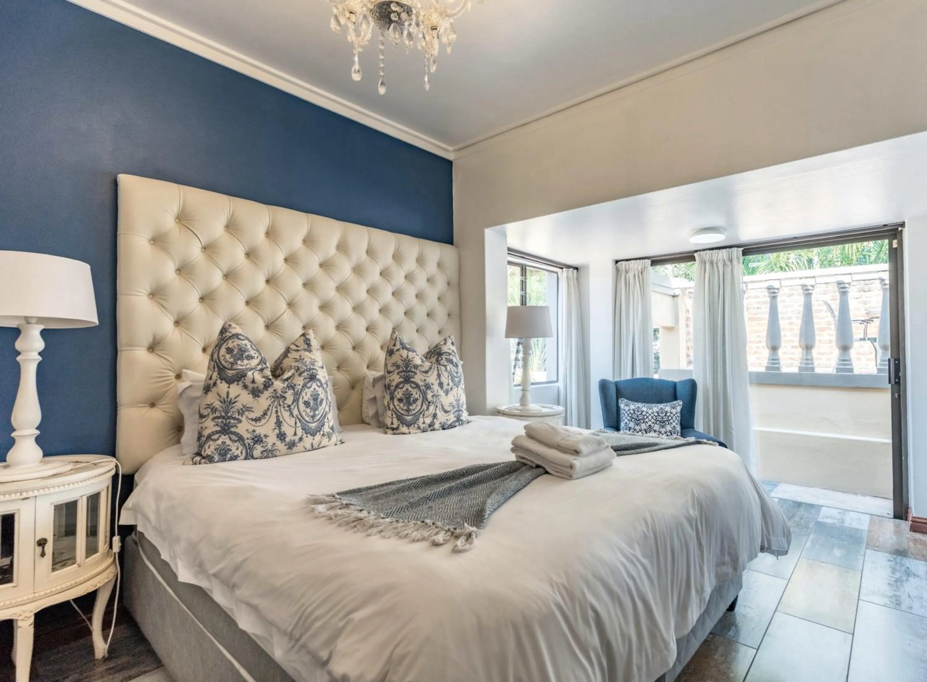 Bedroom, Bed in The Villa Umhlanga