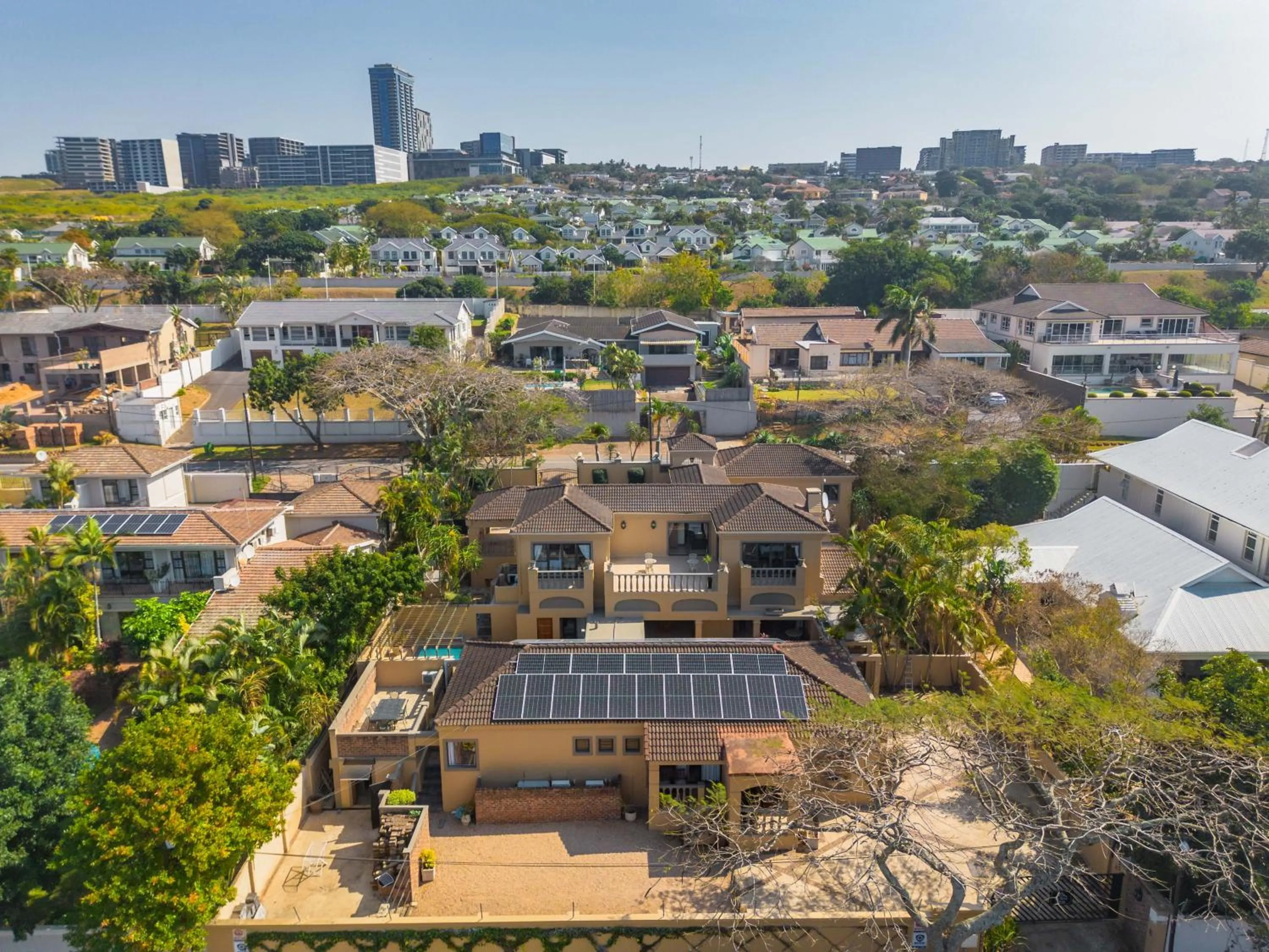 Bird's eye view in The Villa Umhlanga