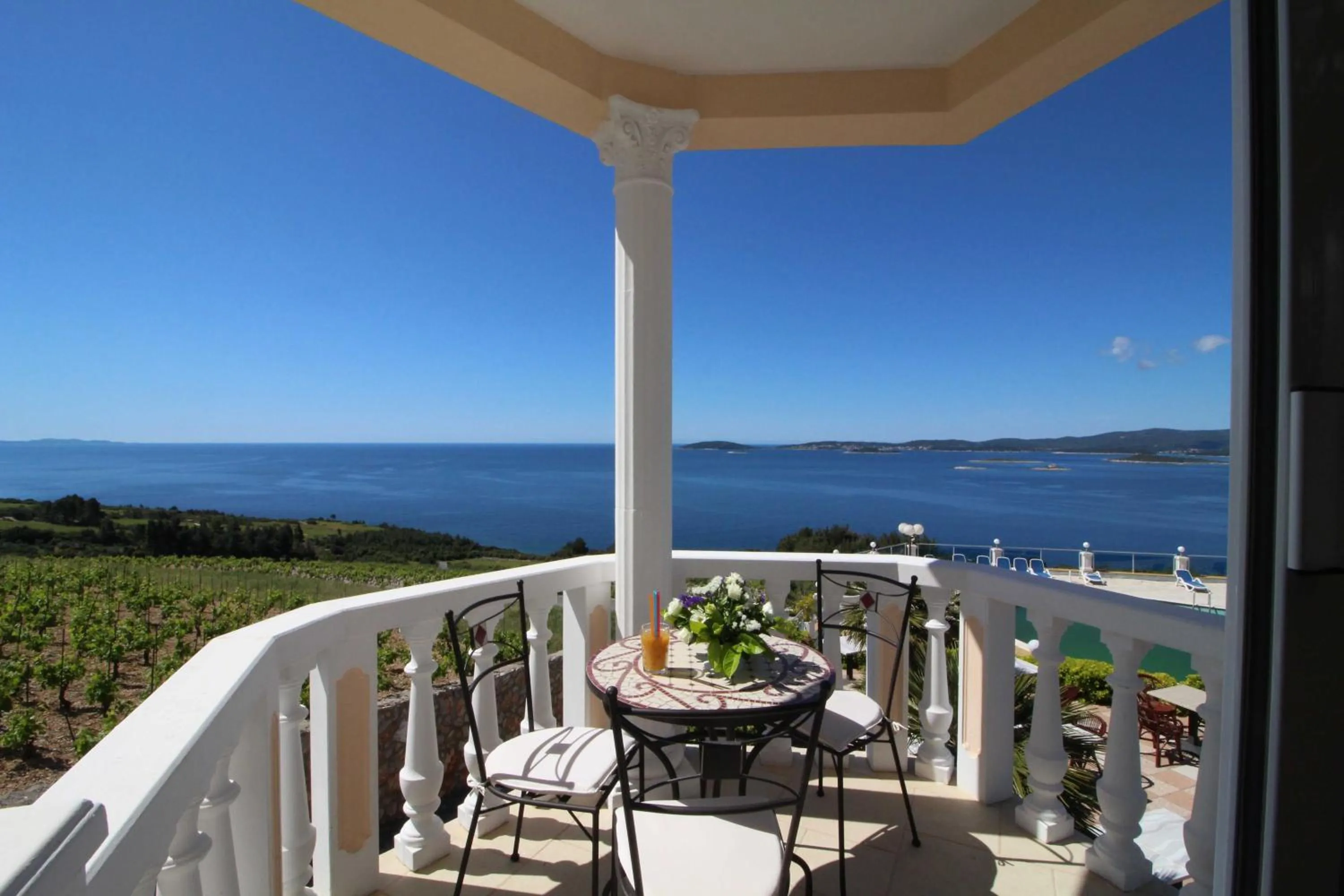 Sea view in Hotel Pansion Villa Antonio