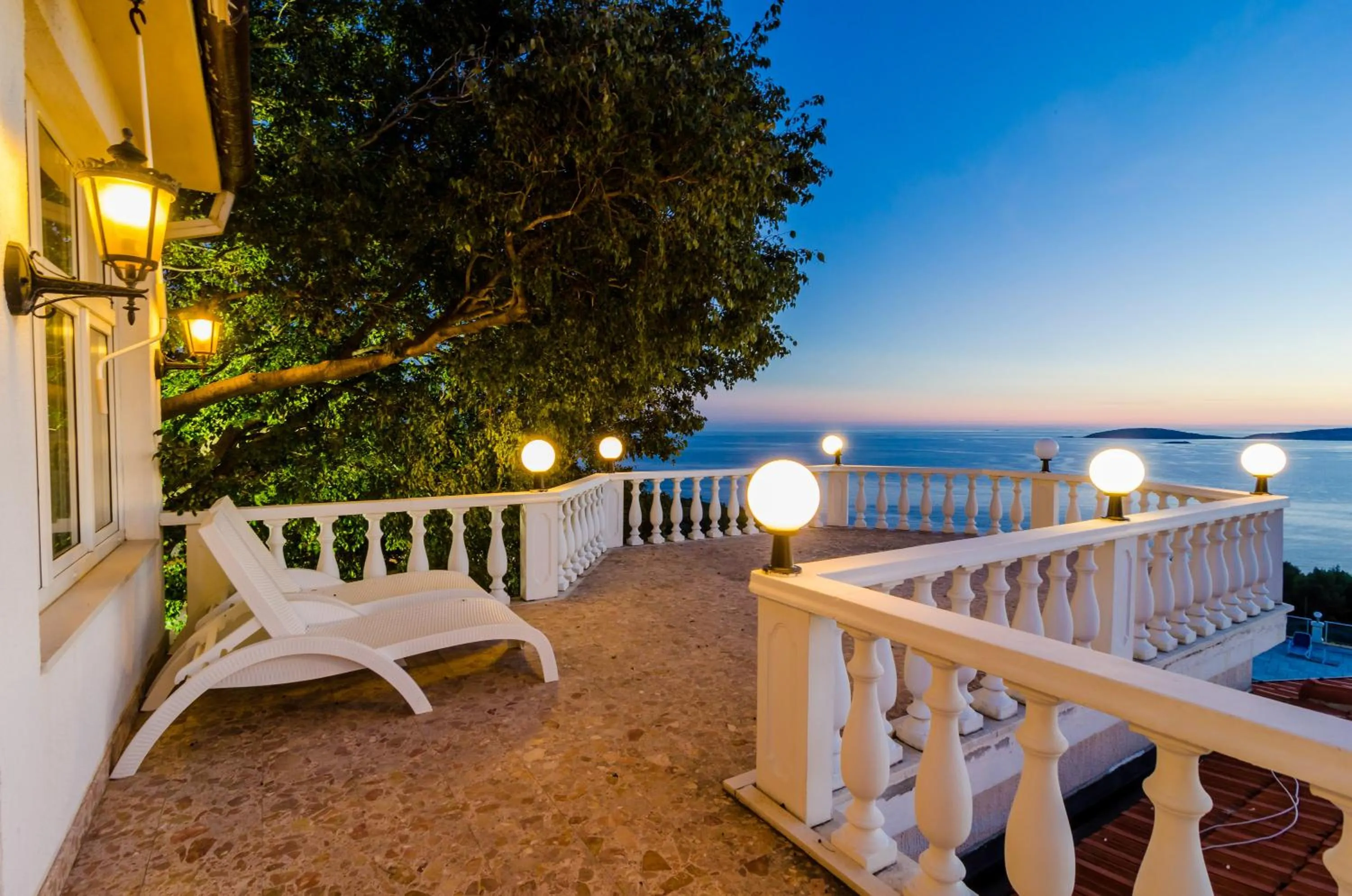 Balcony/Terrace in Hotel Pansion Villa Antonio