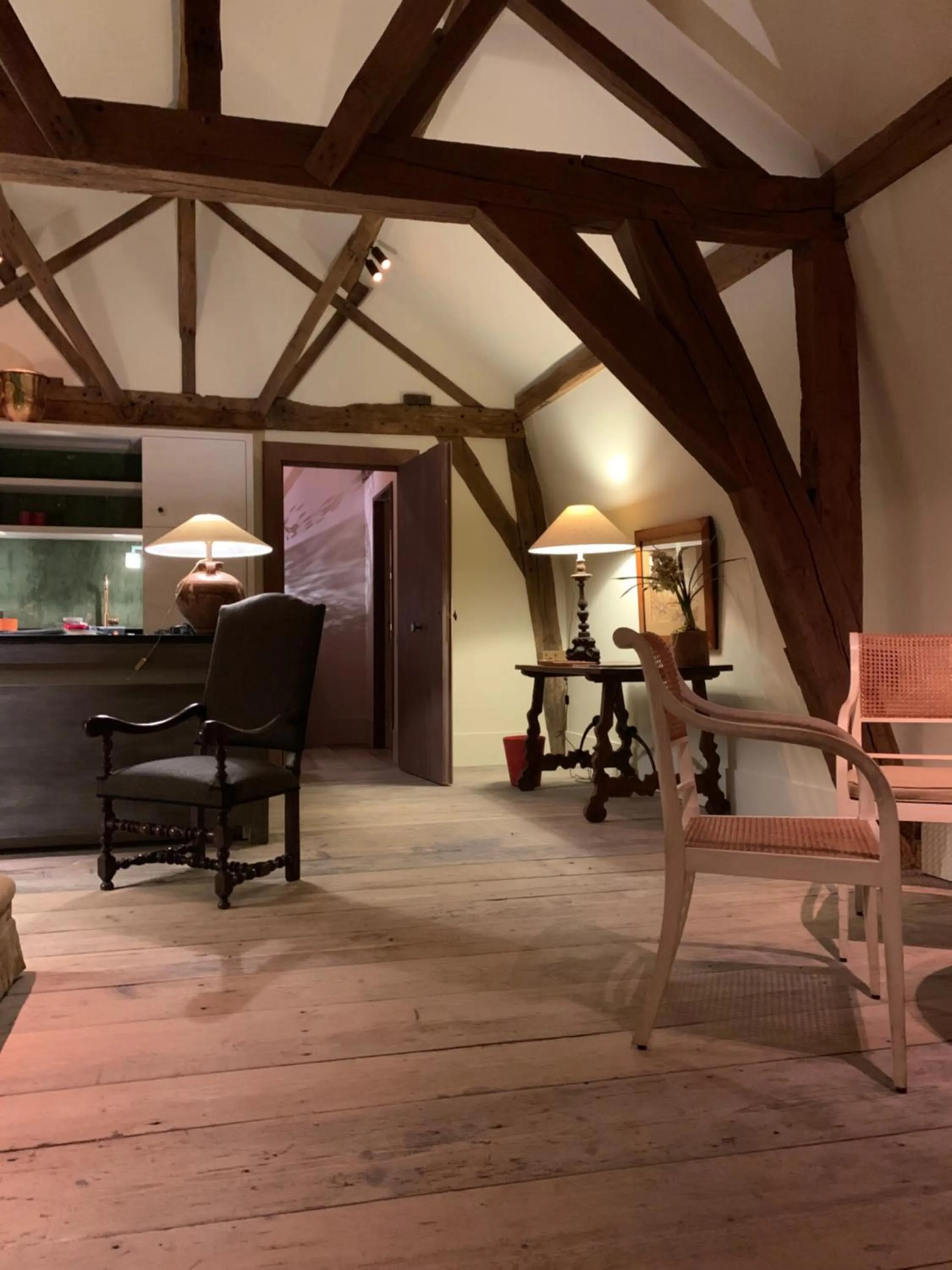 Living room in B&B The Verhaegen