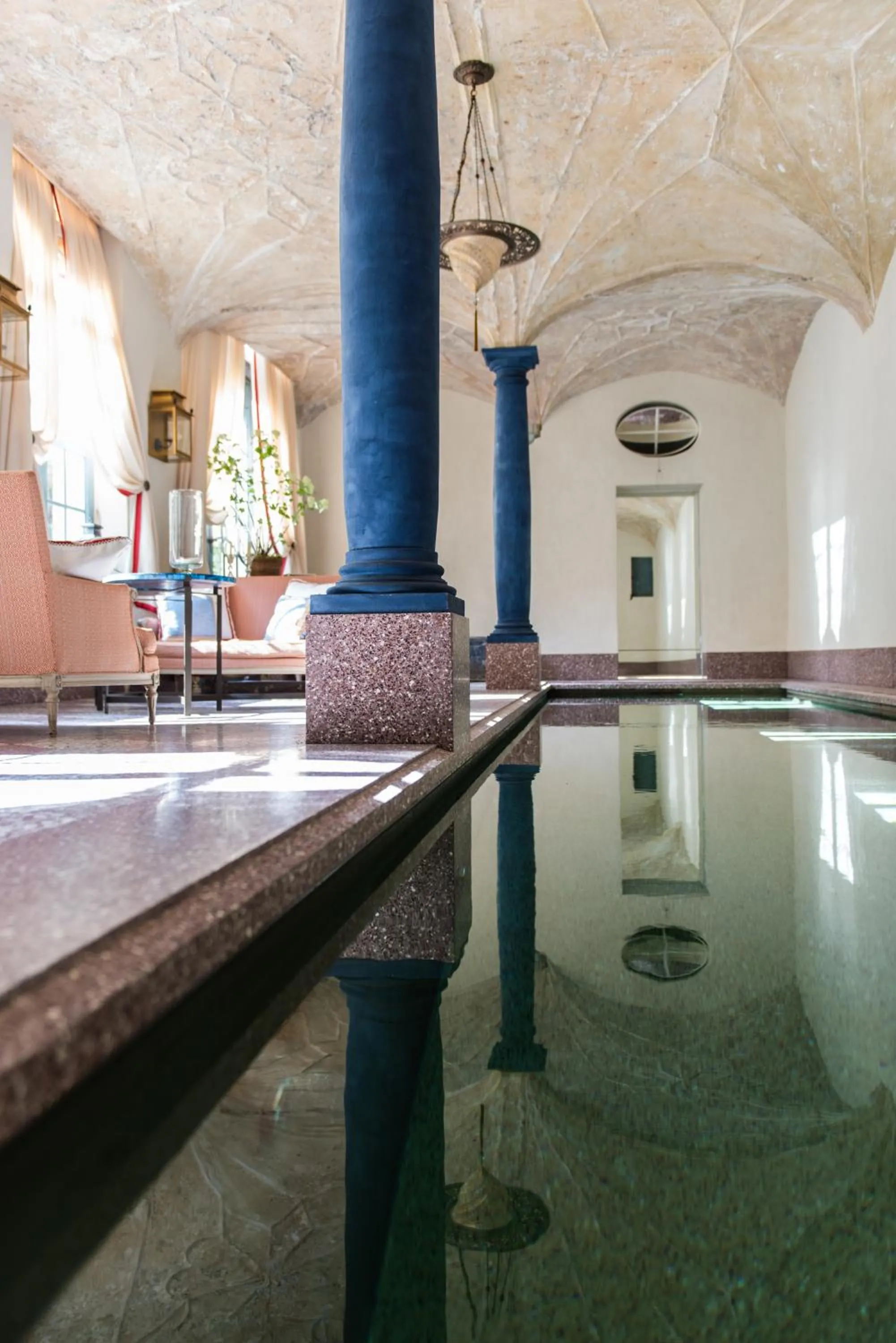 Swimming pool in B&B The Verhaegen