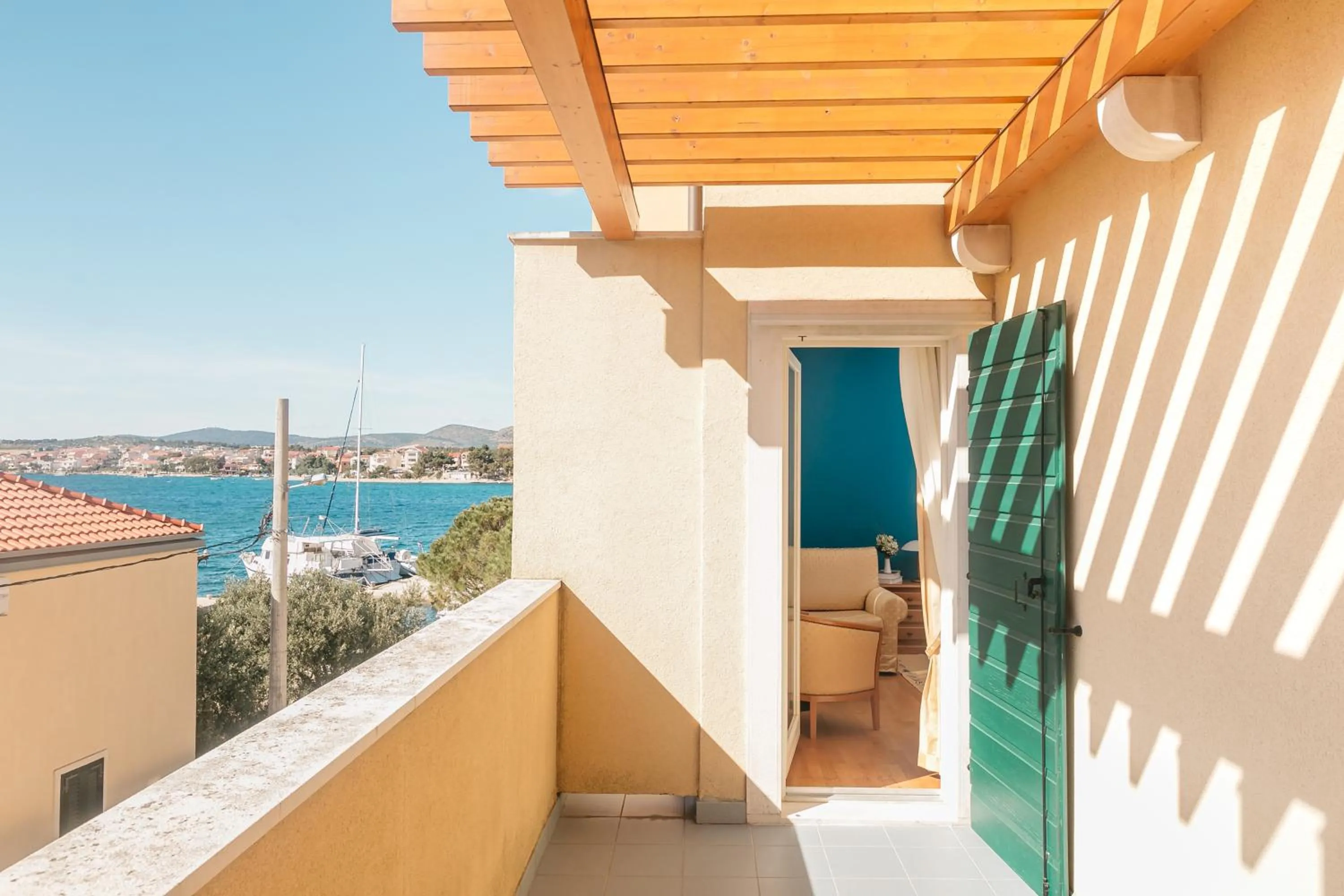 Balcony/Terrace in Hotel Spongiola