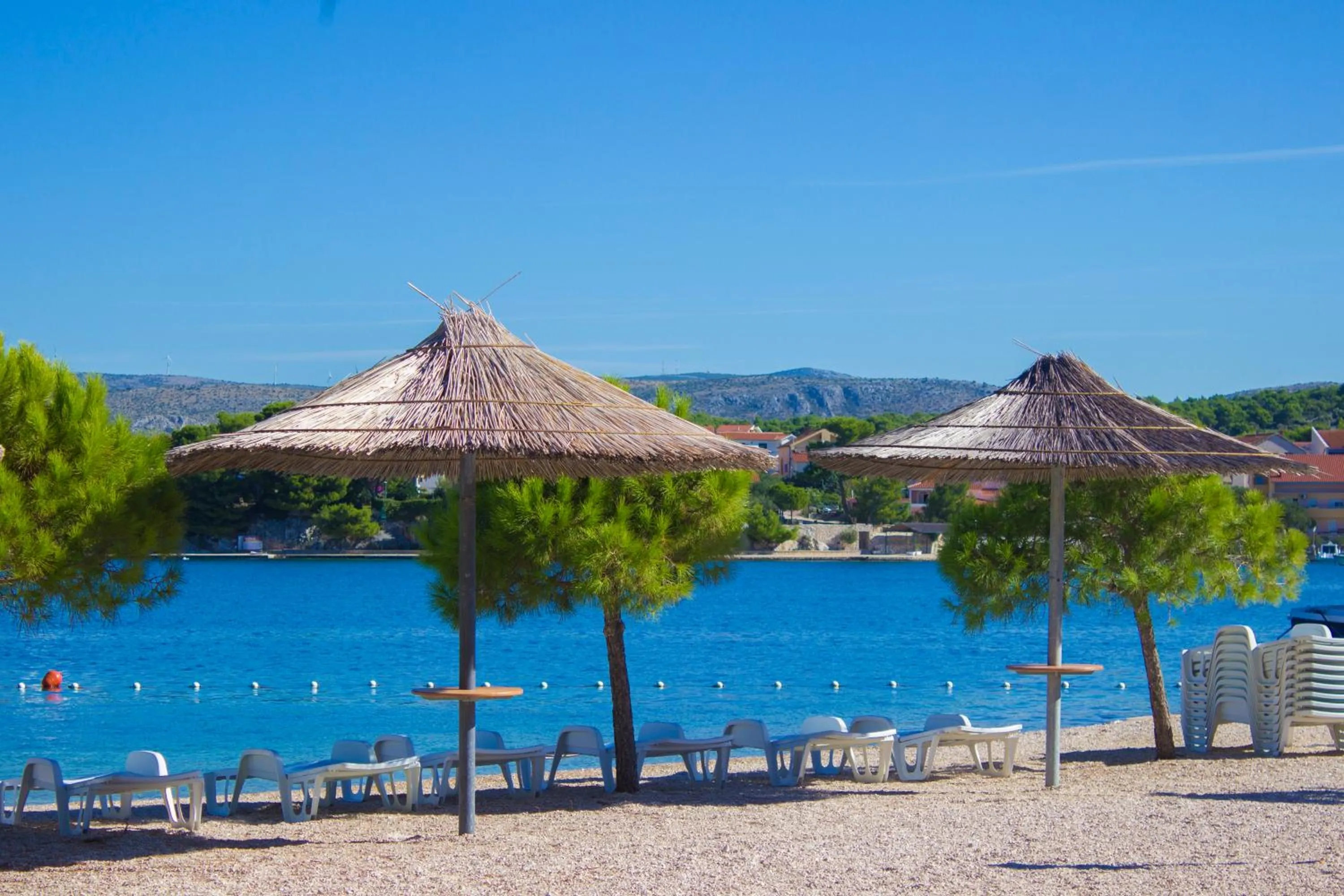 Beach in Hotel Spongiola