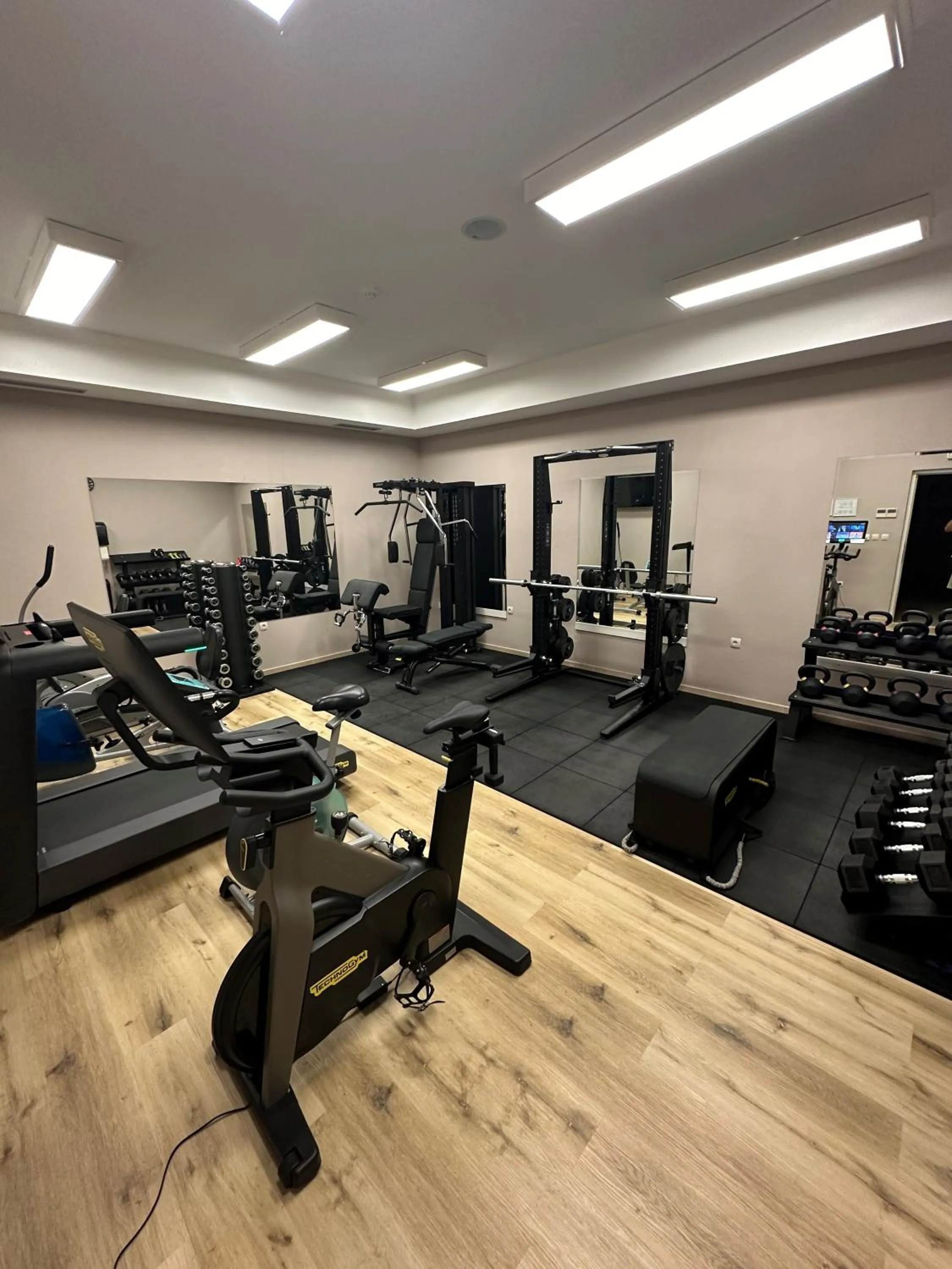 Fitness centre/facilities in Hotel Spongiola