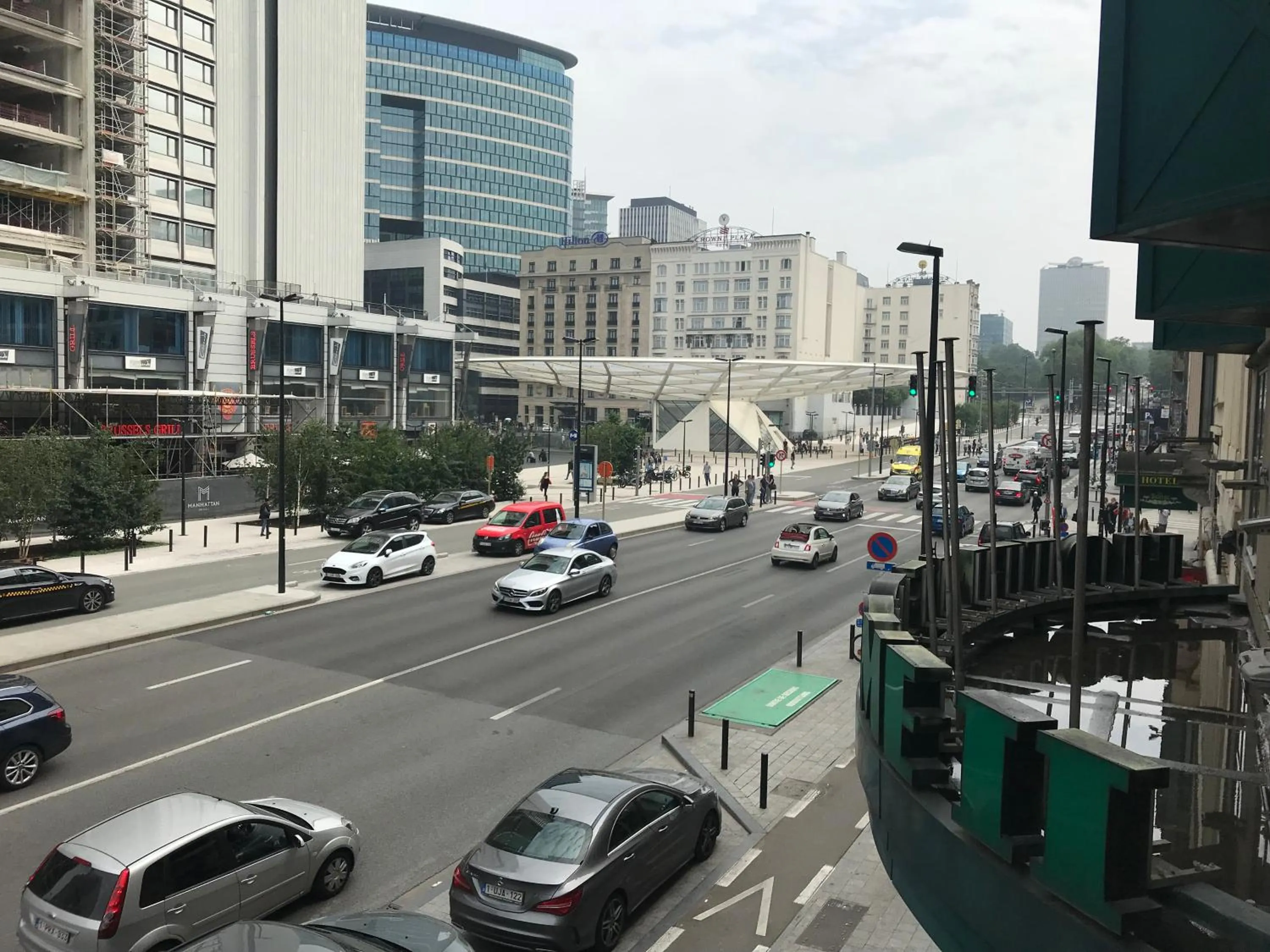 City view in Royal Hotel