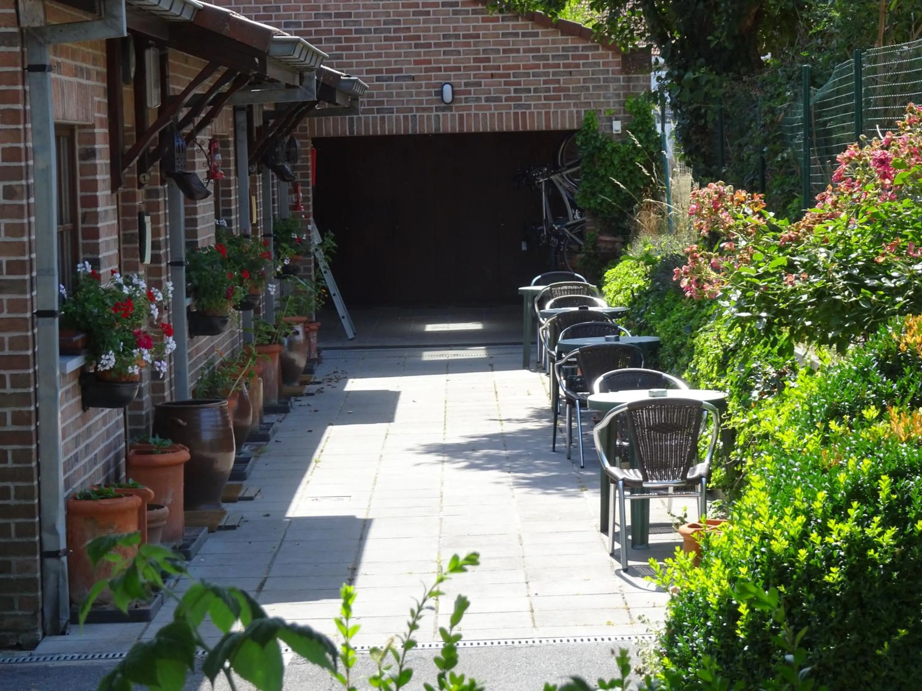 Balcony/Terrace in Elckerlyck Inn Hotel