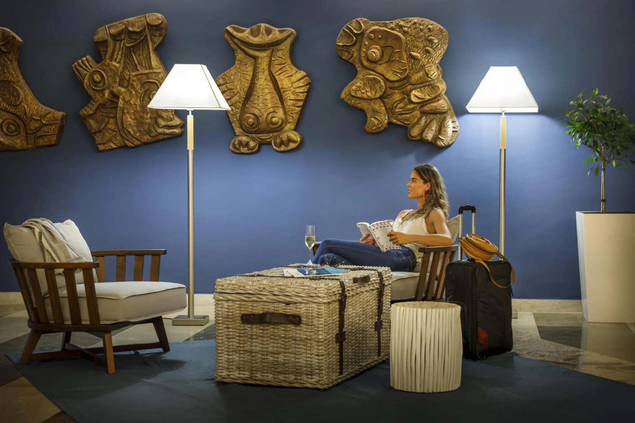 Lounge or bar in Aminess Younique Lume Hotel