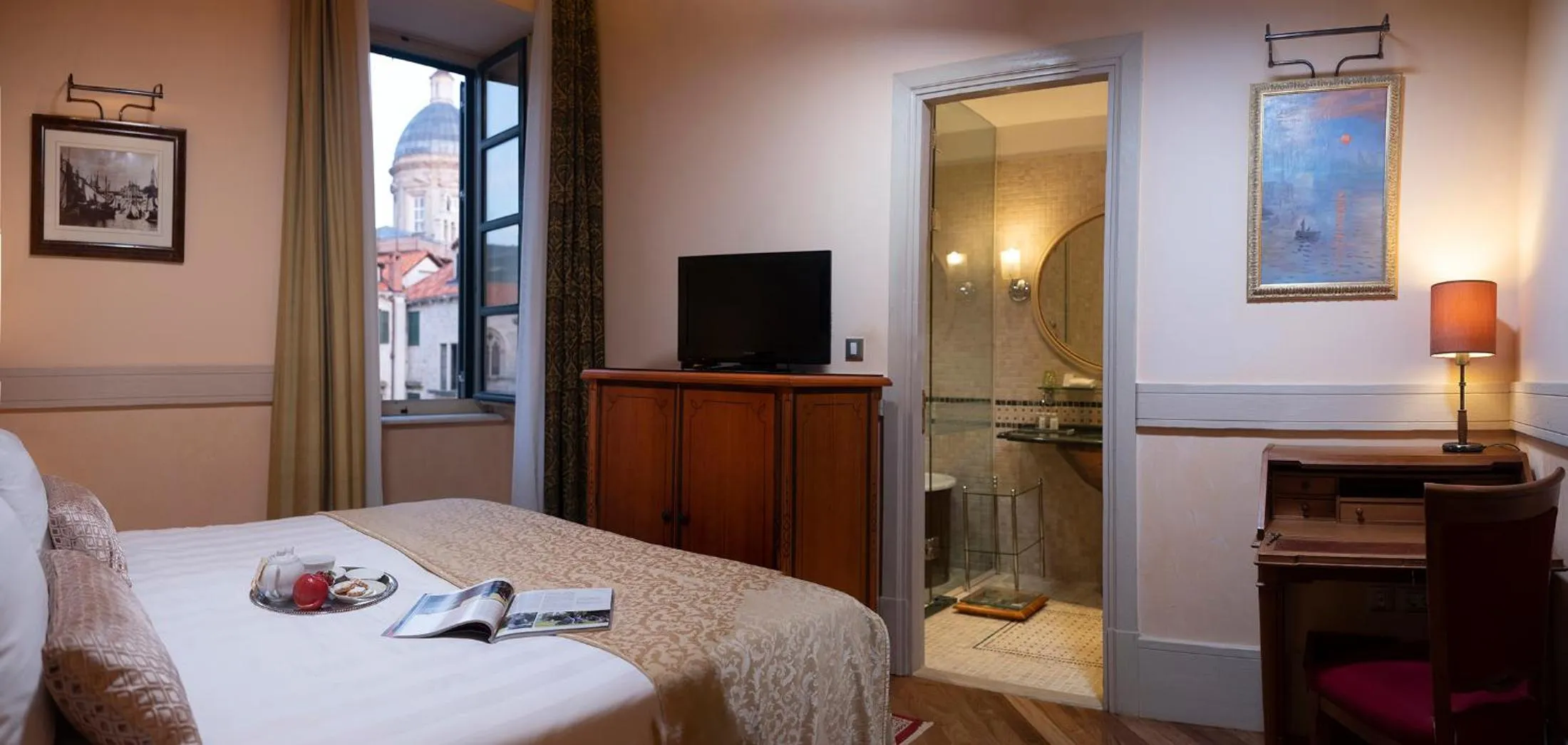 Bedroom, Bed in The Pucic Palace