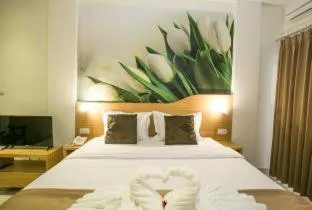 Bed in Deva Bali Apartement