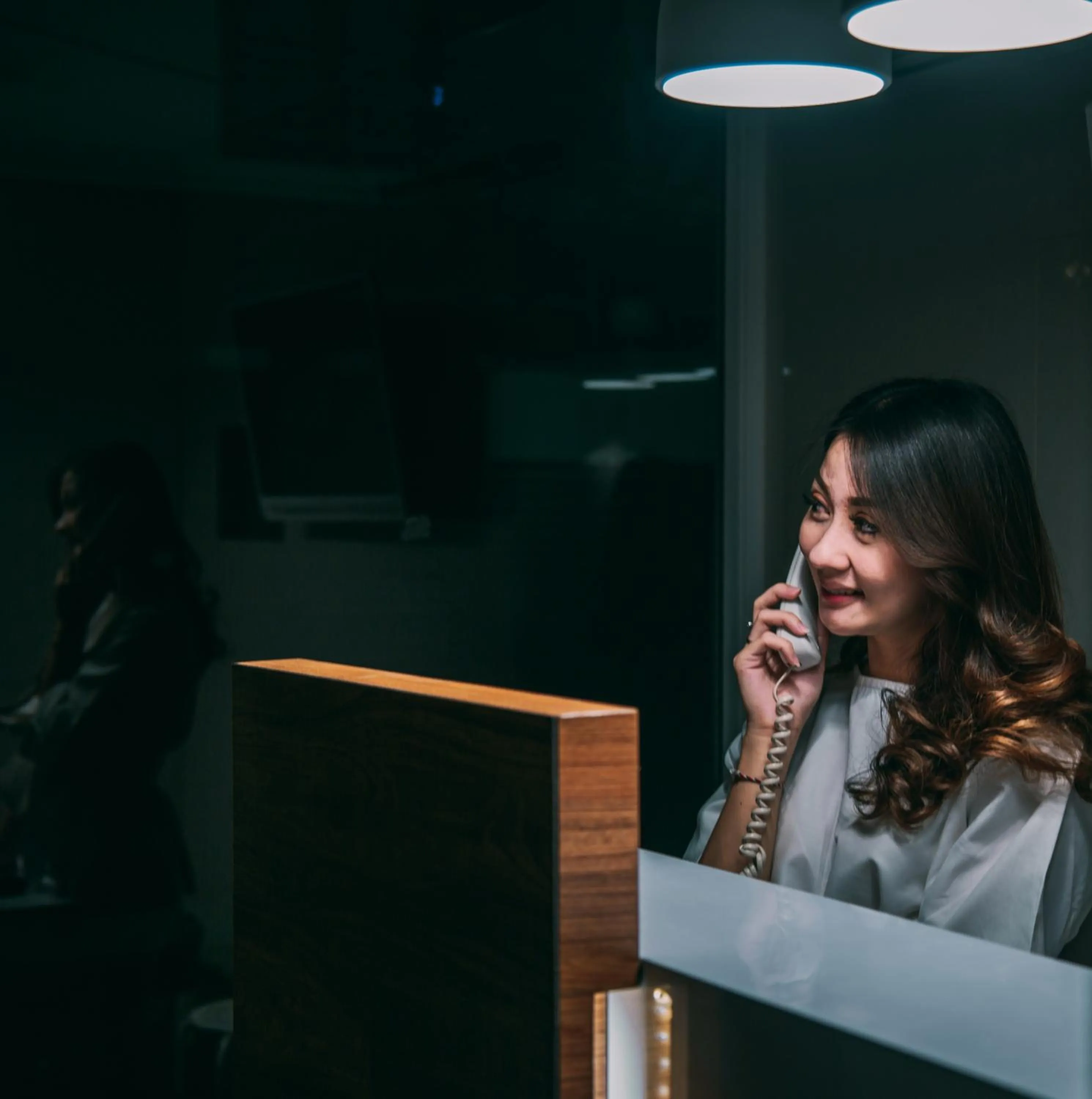 Lobby or reception in Deva Bali Apartement