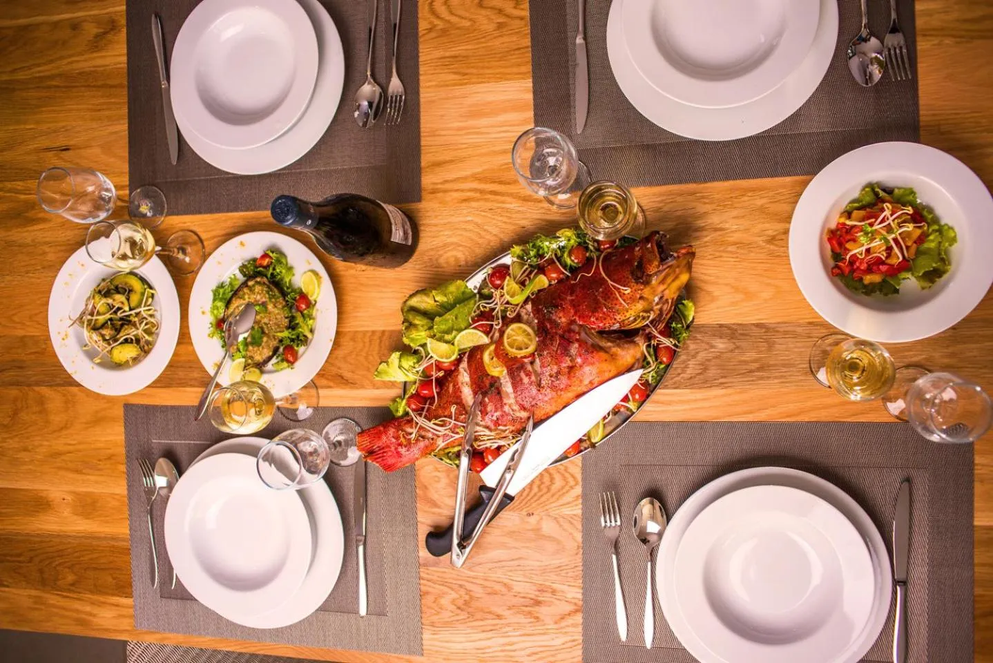 Food and drinks in Marguery Villas by MJ Holidays