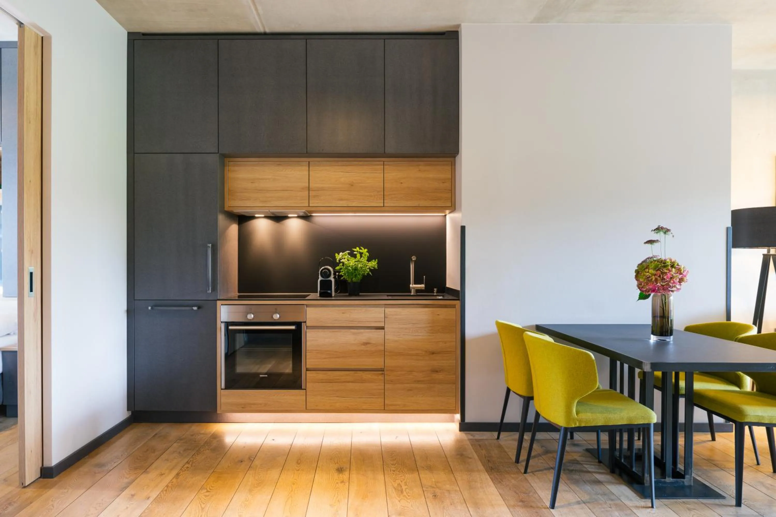 Kitchen or kitchenette in Downtown Apartments Mitte