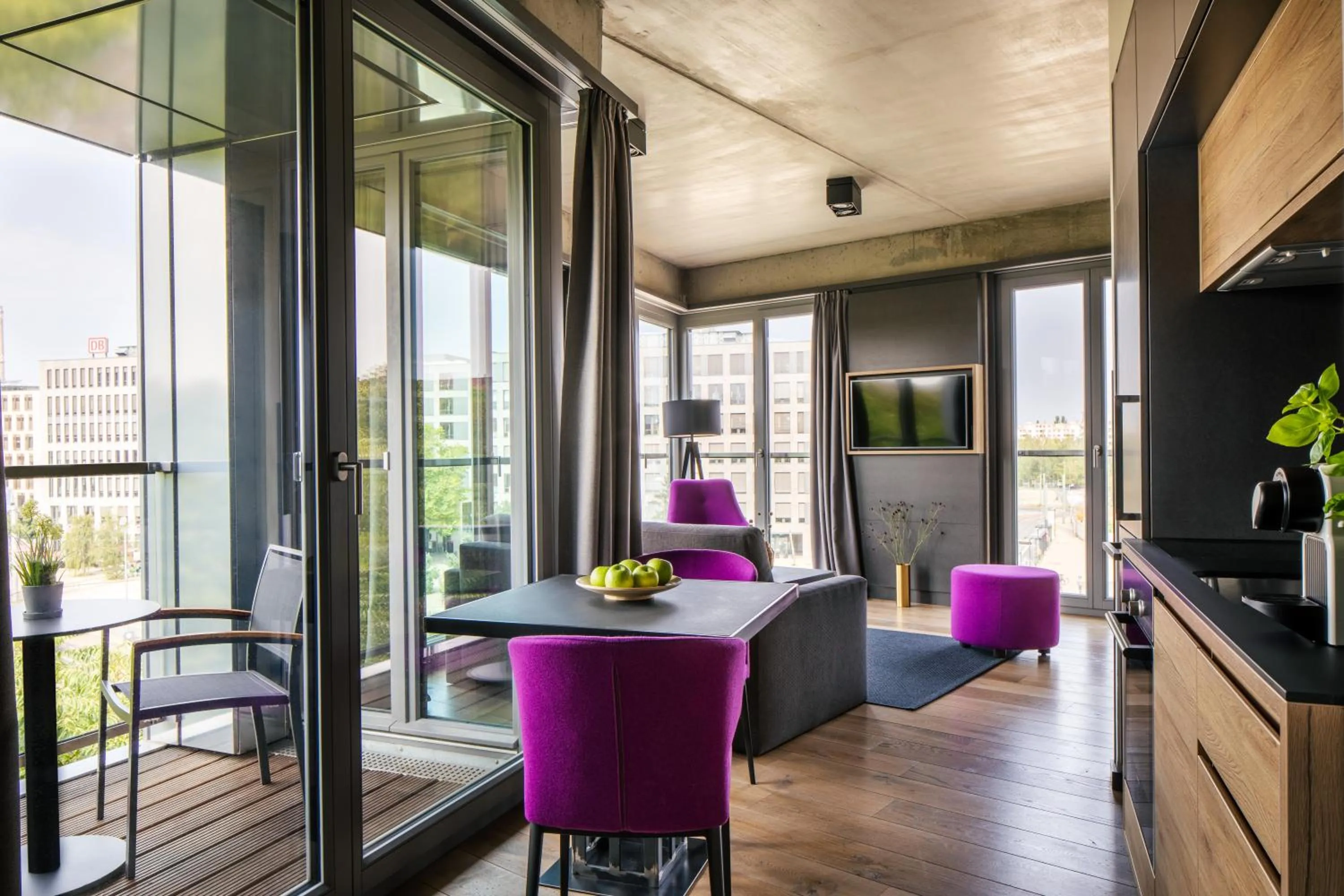 Balcony/Terrace in Downtown Apartments Mitte