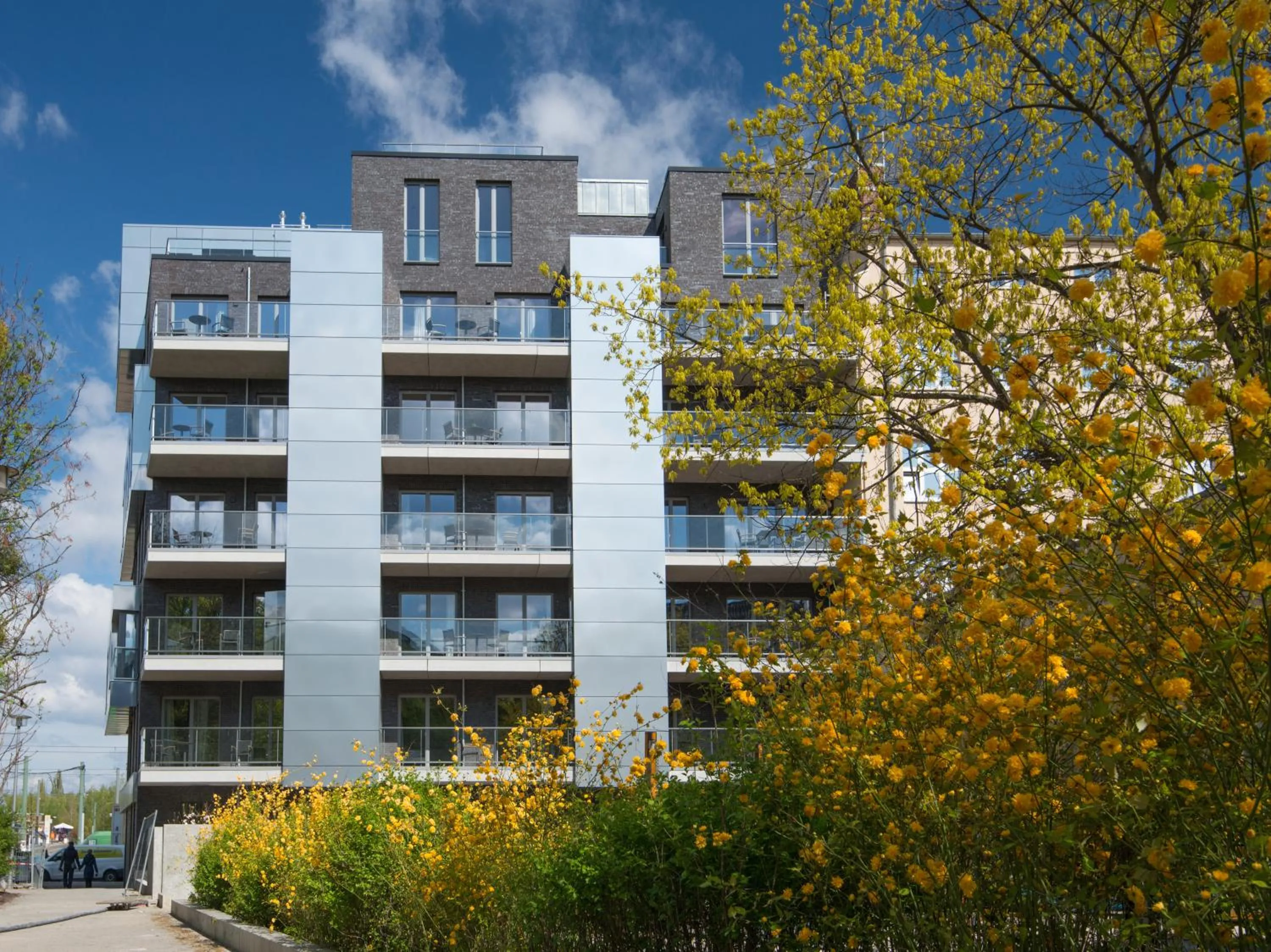 Patio in Downtown Apartments Mitte