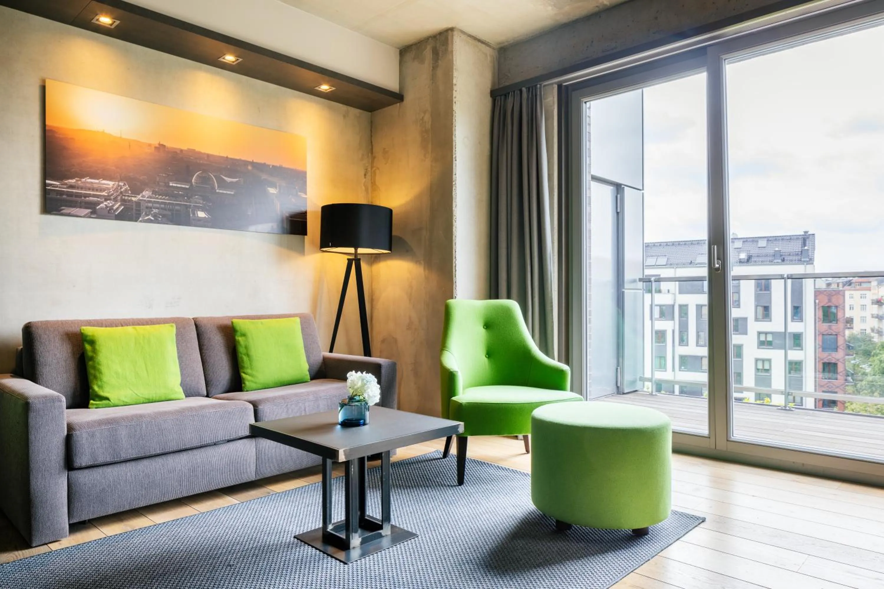 Living room in Downtown Apartments Mitte