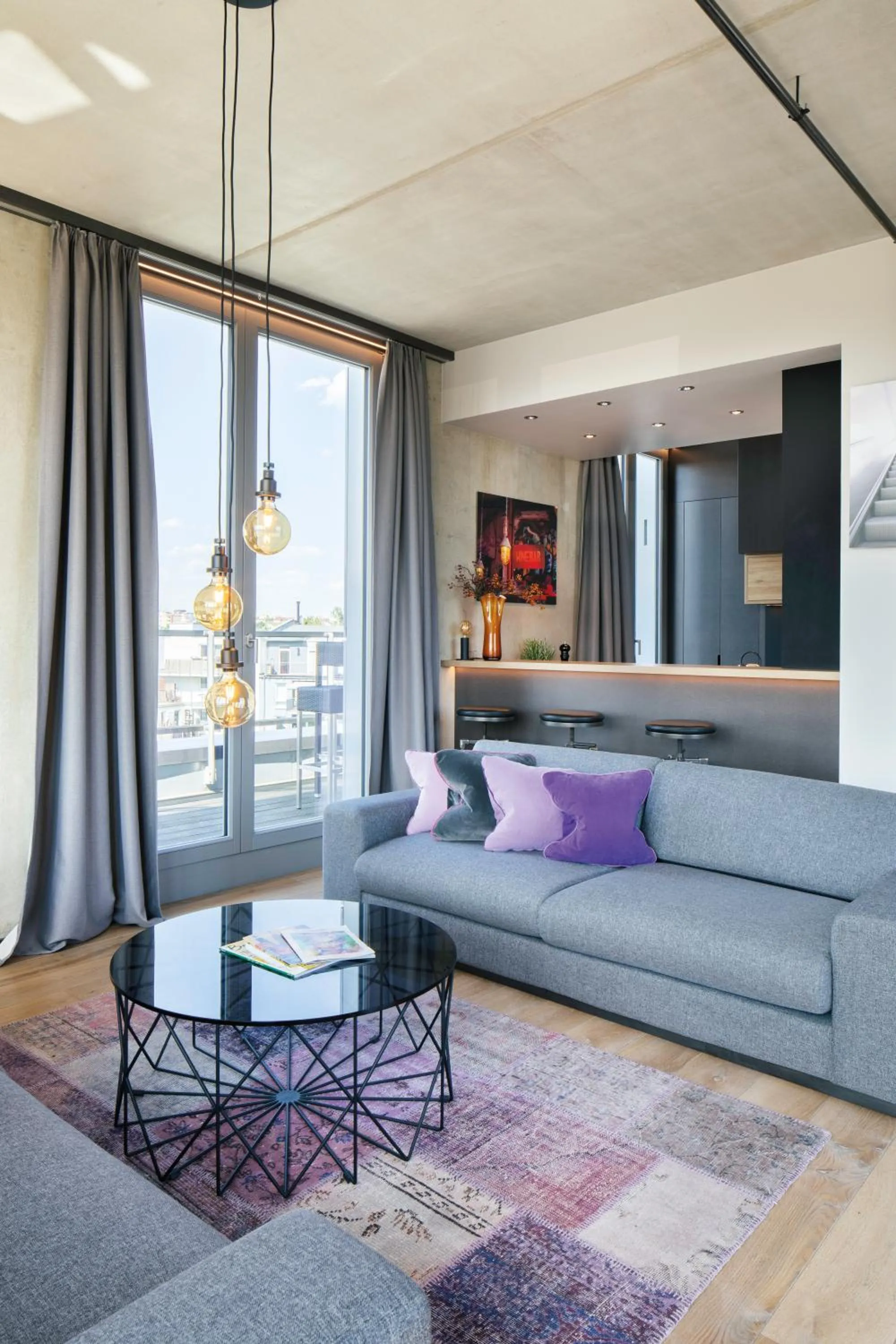 Living room in Downtown Apartments Mitte