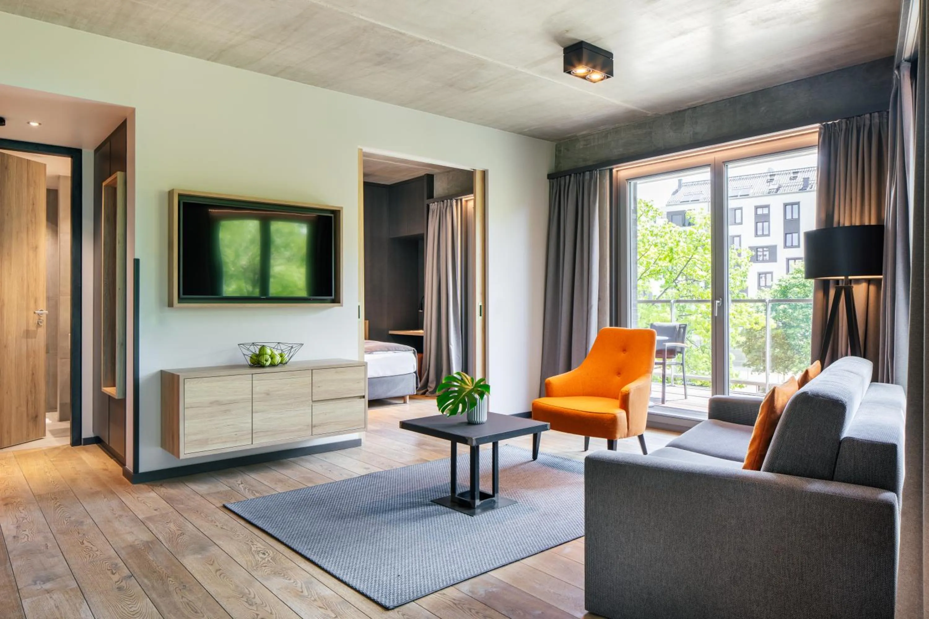 Living room in Downtown Apartments Mitte