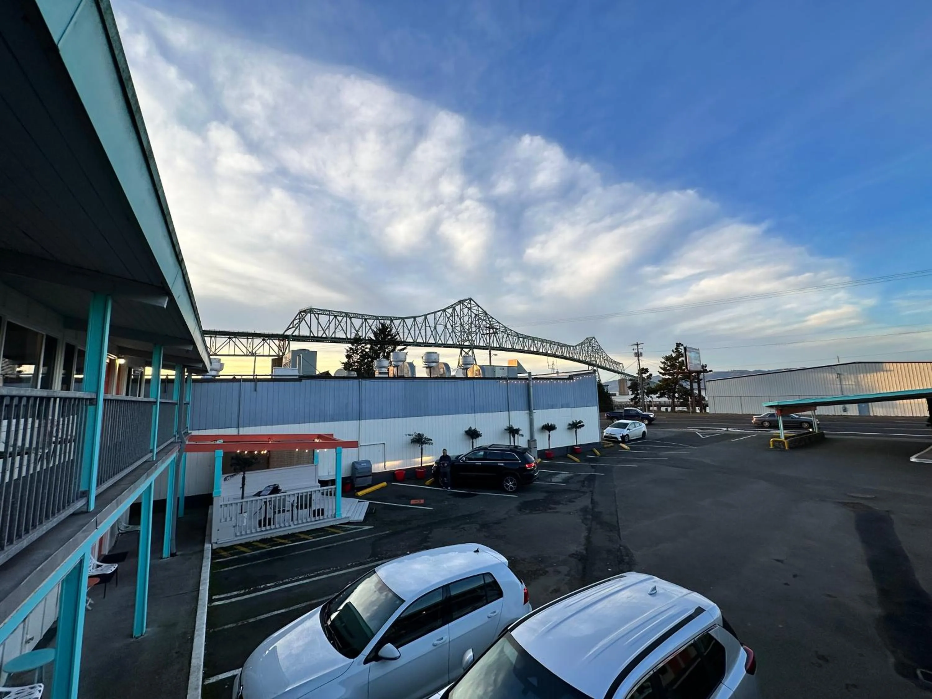 Natural landscape in Atomic Motel