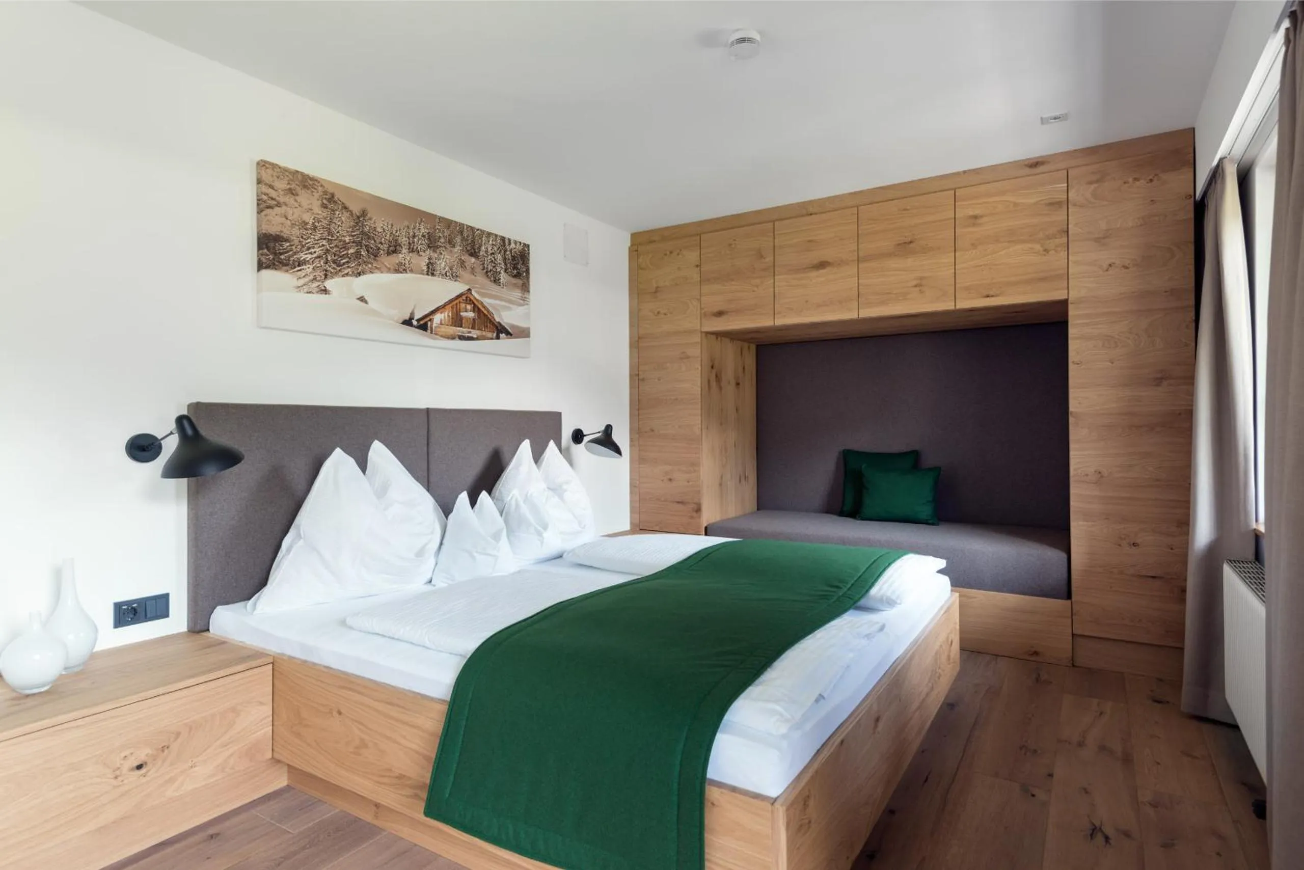 Bedroom, Bed in ride & relax Aparthotel Schwarz