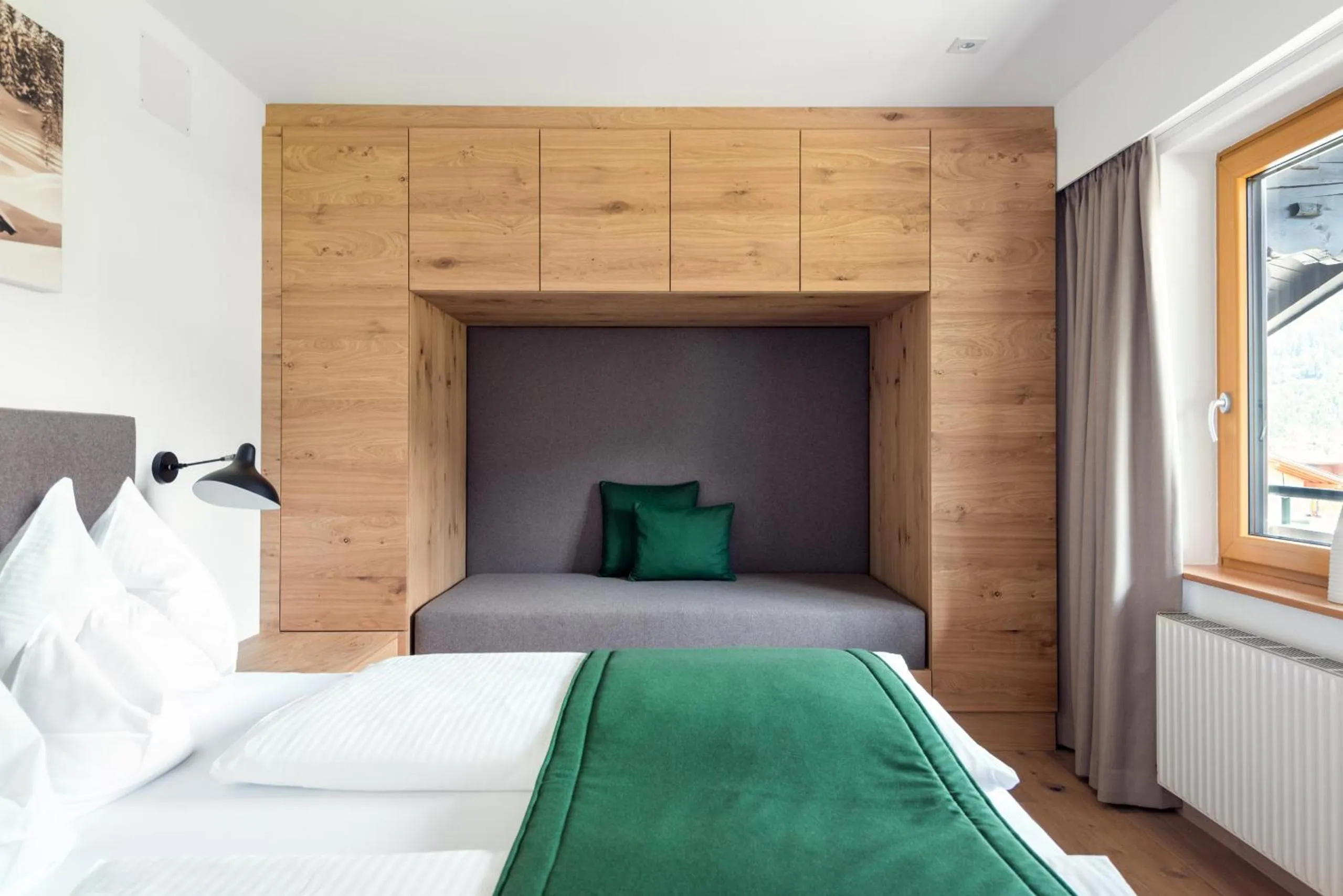 Bedroom, Bed in ride & relax Aparthotel Schwarz