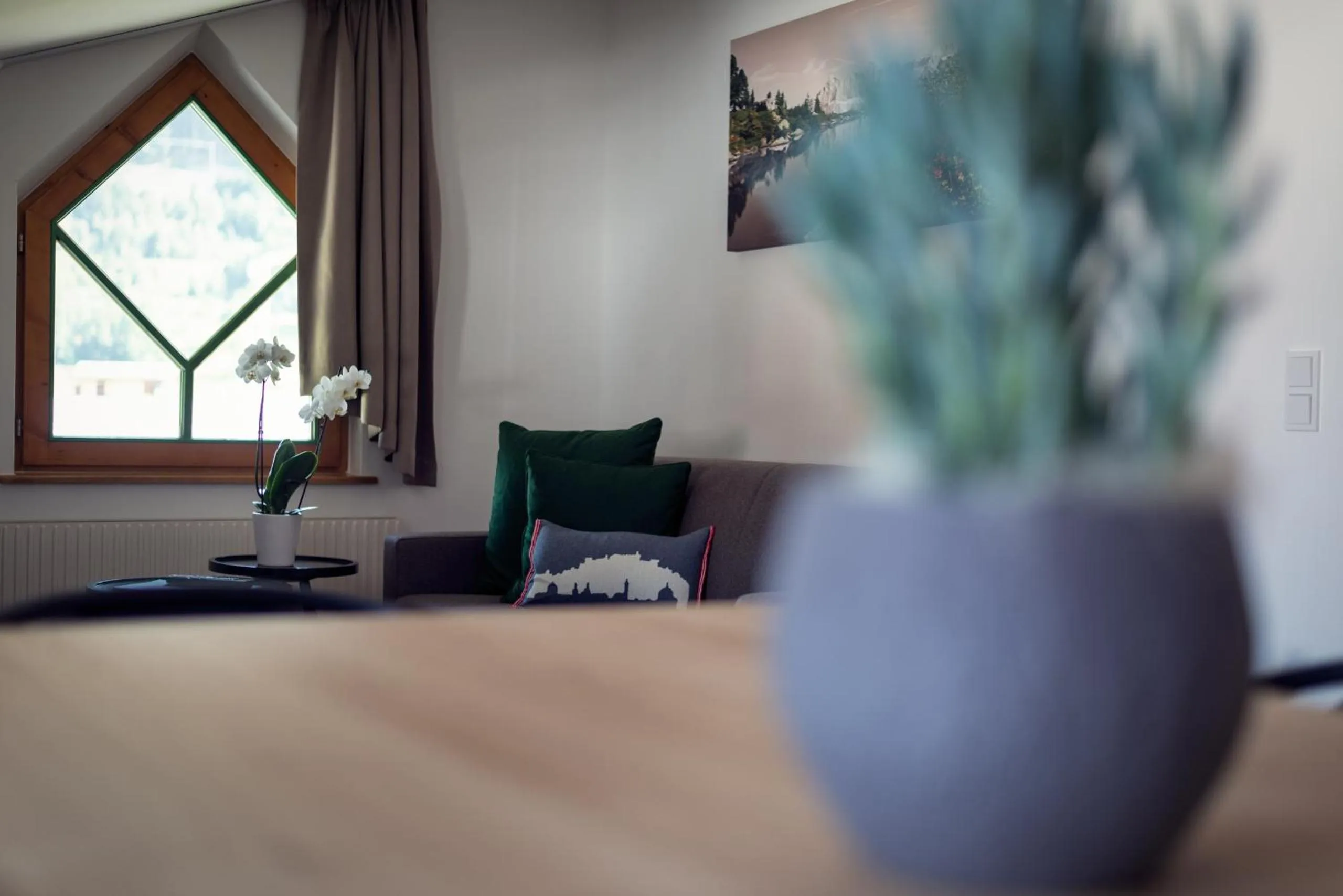 Decorative detail in ride & relax Aparthotel Schwarz