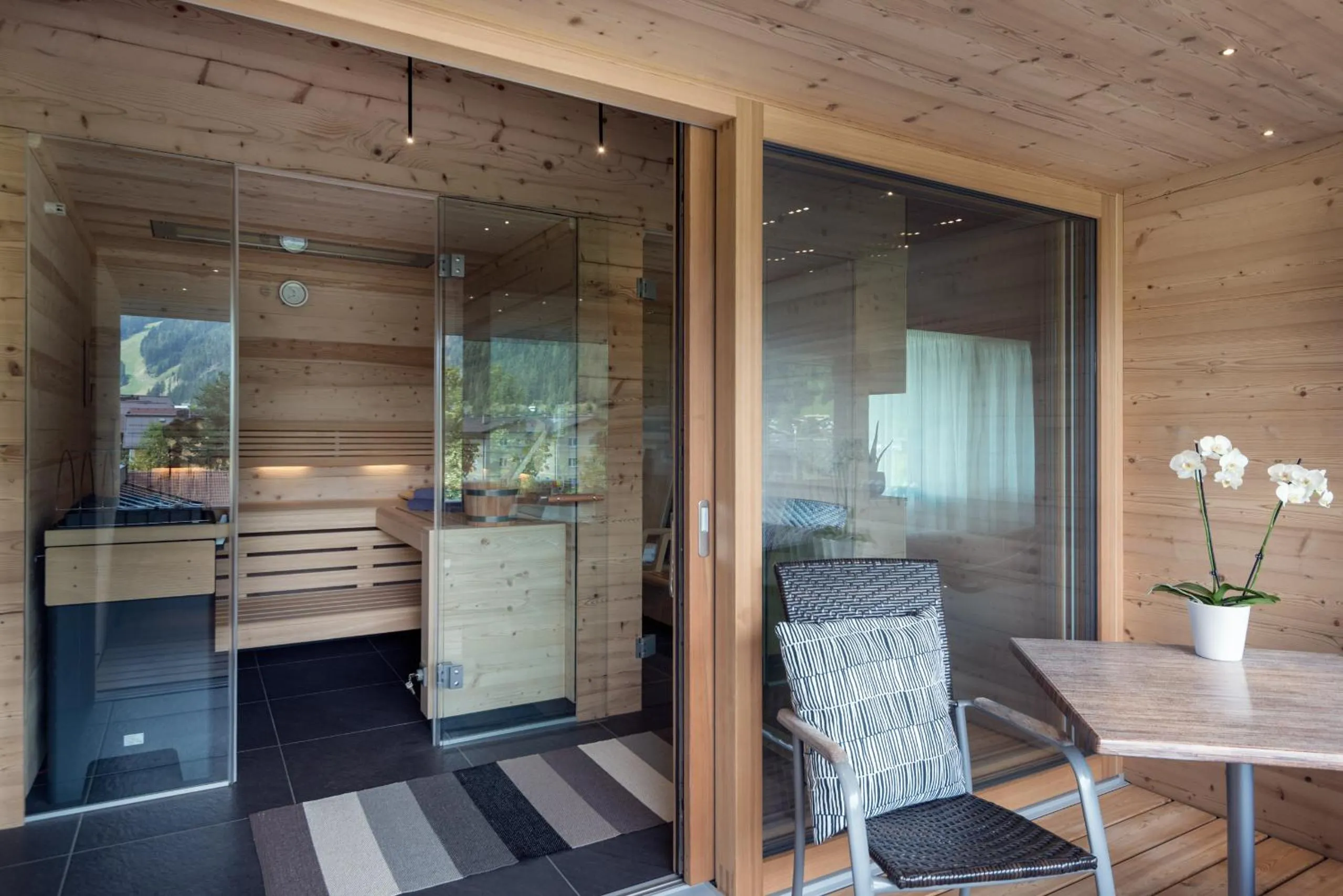 Spa and wellness centre/facilities in ride & relax Aparthotel Schwarz