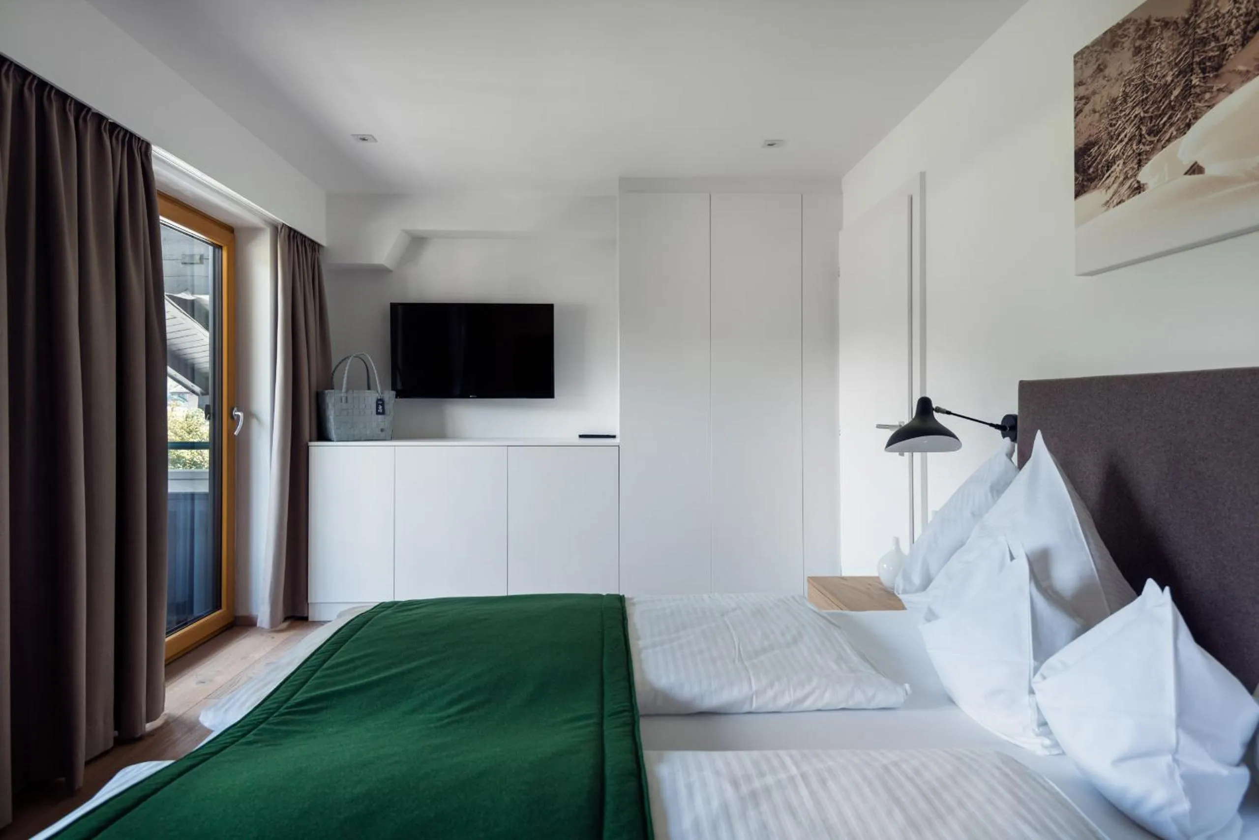 Bedroom, Bed in ride & relax Aparthotel Schwarz