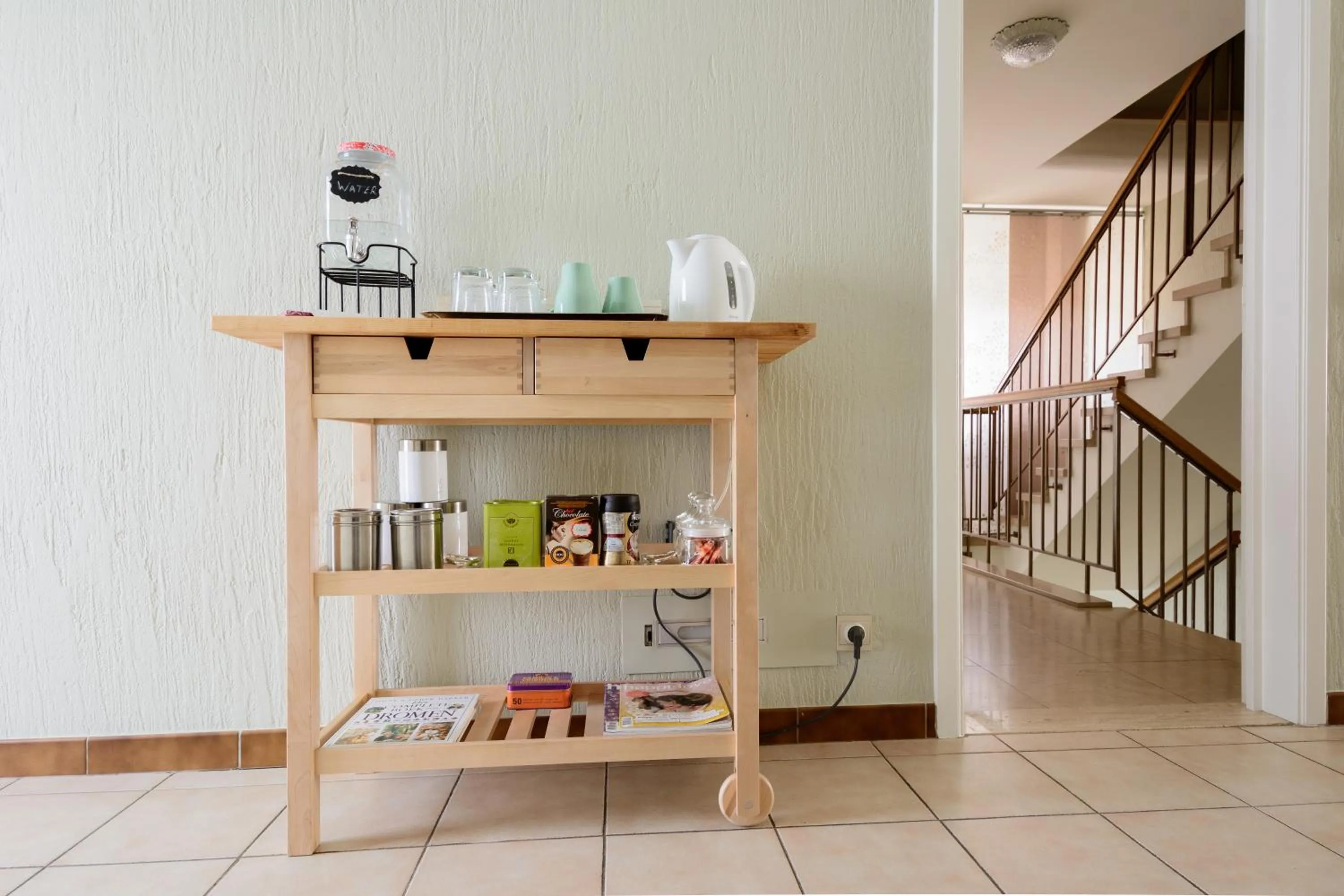 Coffee/tea facilities in Hotel Het Buskruid