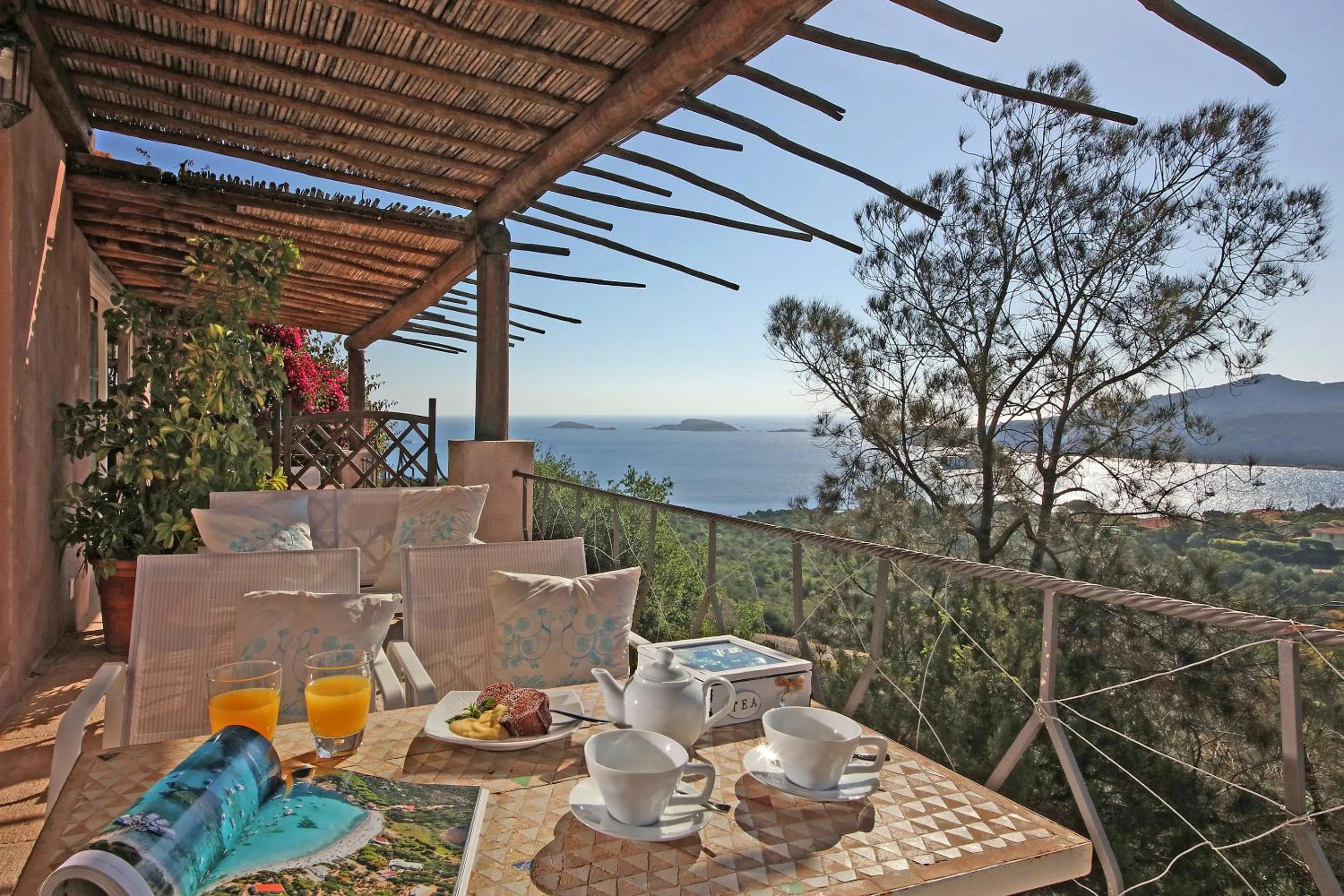 Balcony/Terrace in Villa Anna