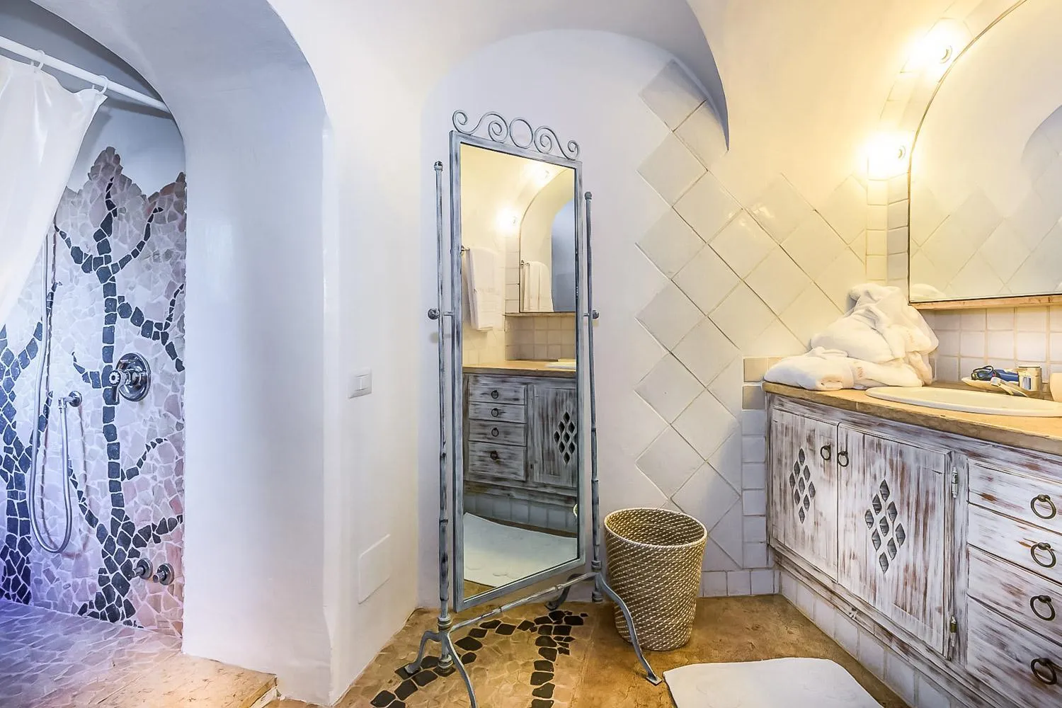 Bathroom in Villa Anna