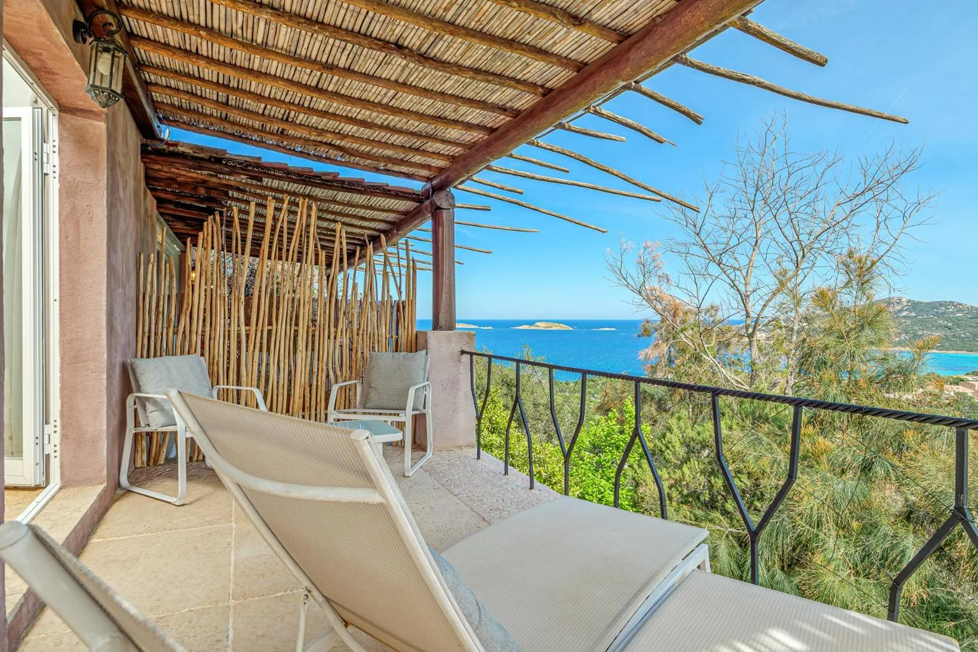 Balcony/Terrace in Villa Anna