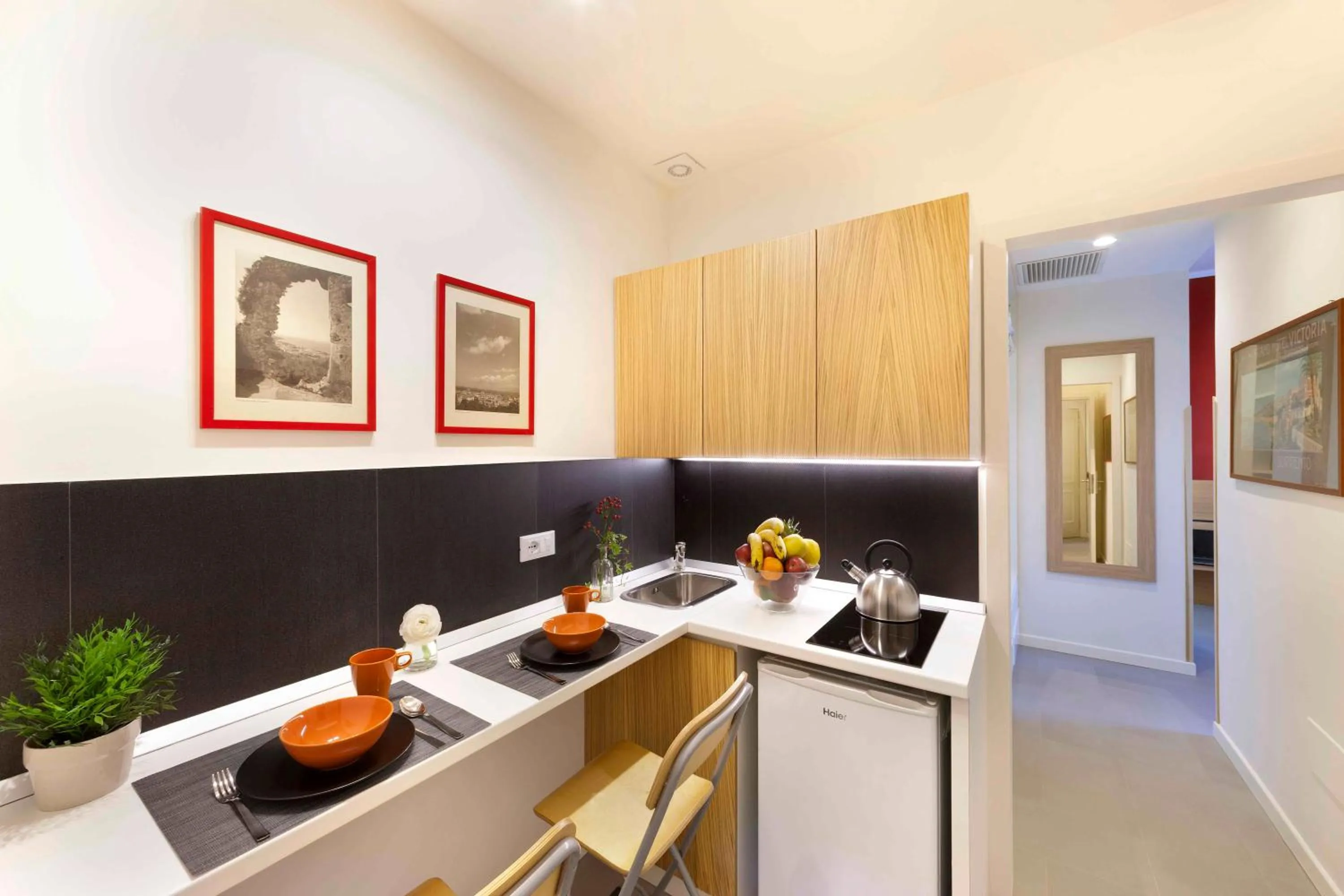 Kitchen or kitchenette in Orsola Sorrento sea & sun