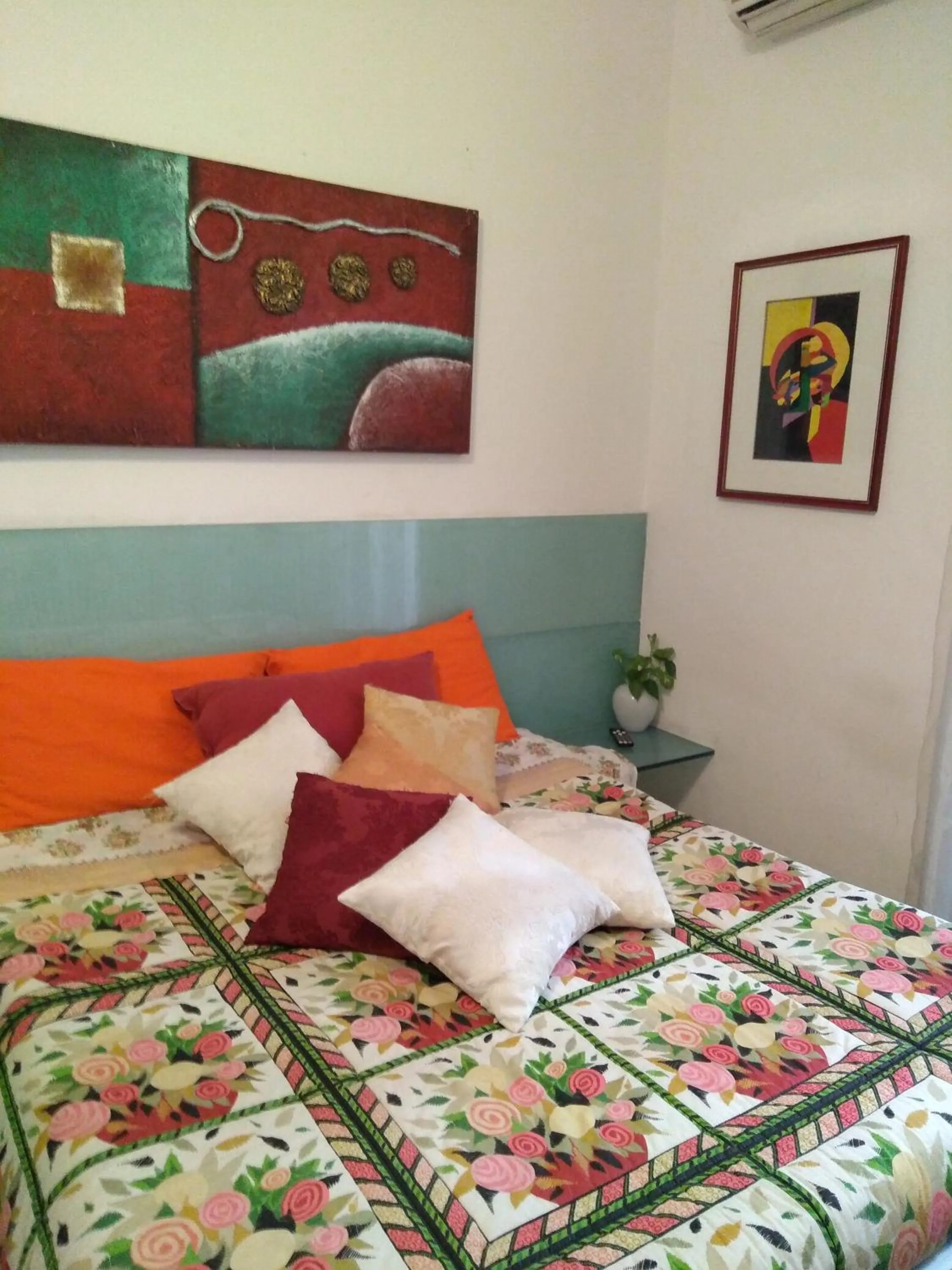 Bed in House Vintage