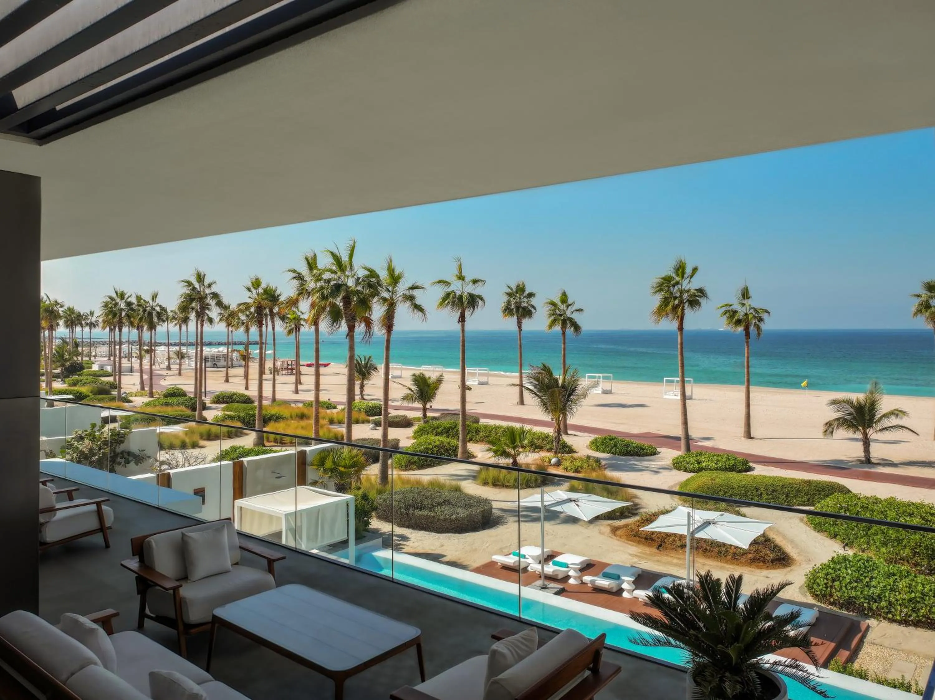 Patio in Nikki Beach Resort & Spa Dubai