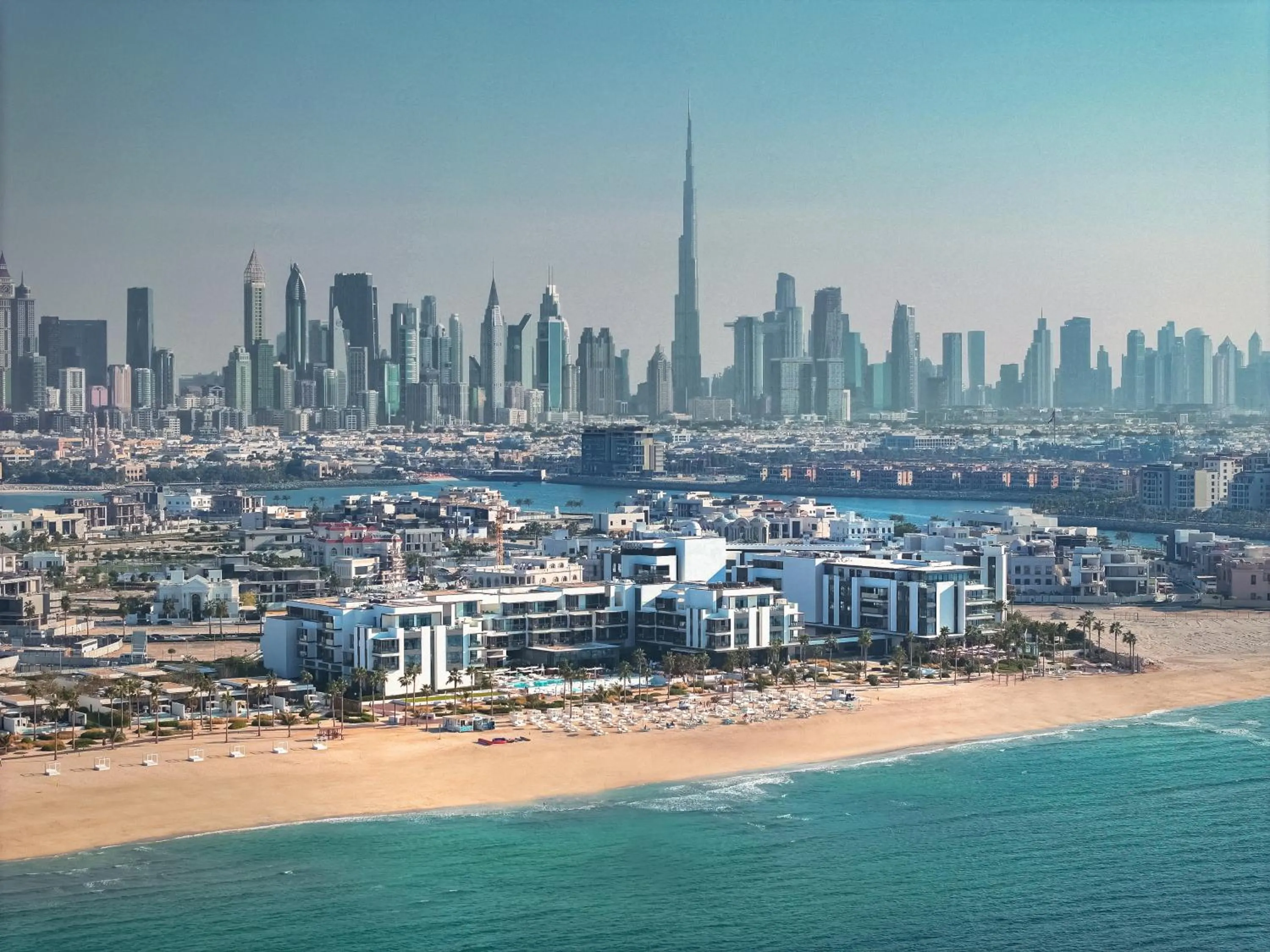 Property building in Nikki Beach Resort & Spa Dubai