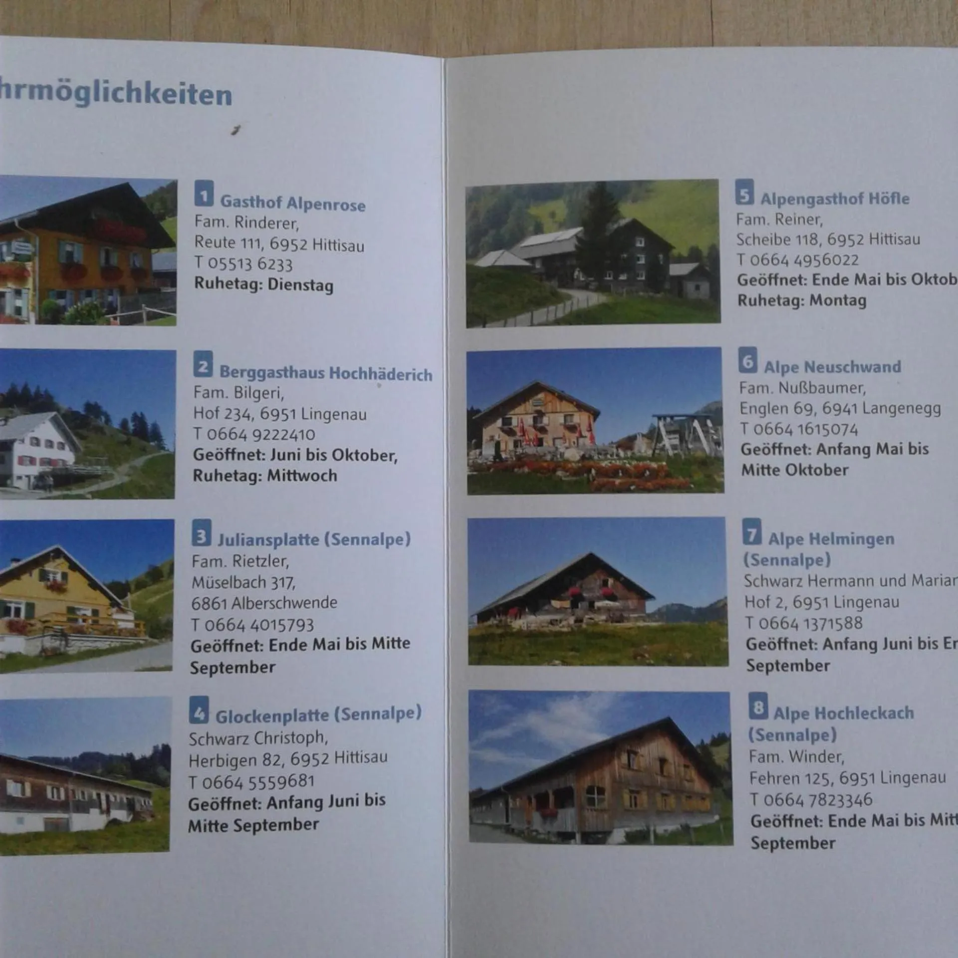 Hiking in Ferienhütte Kälberweide