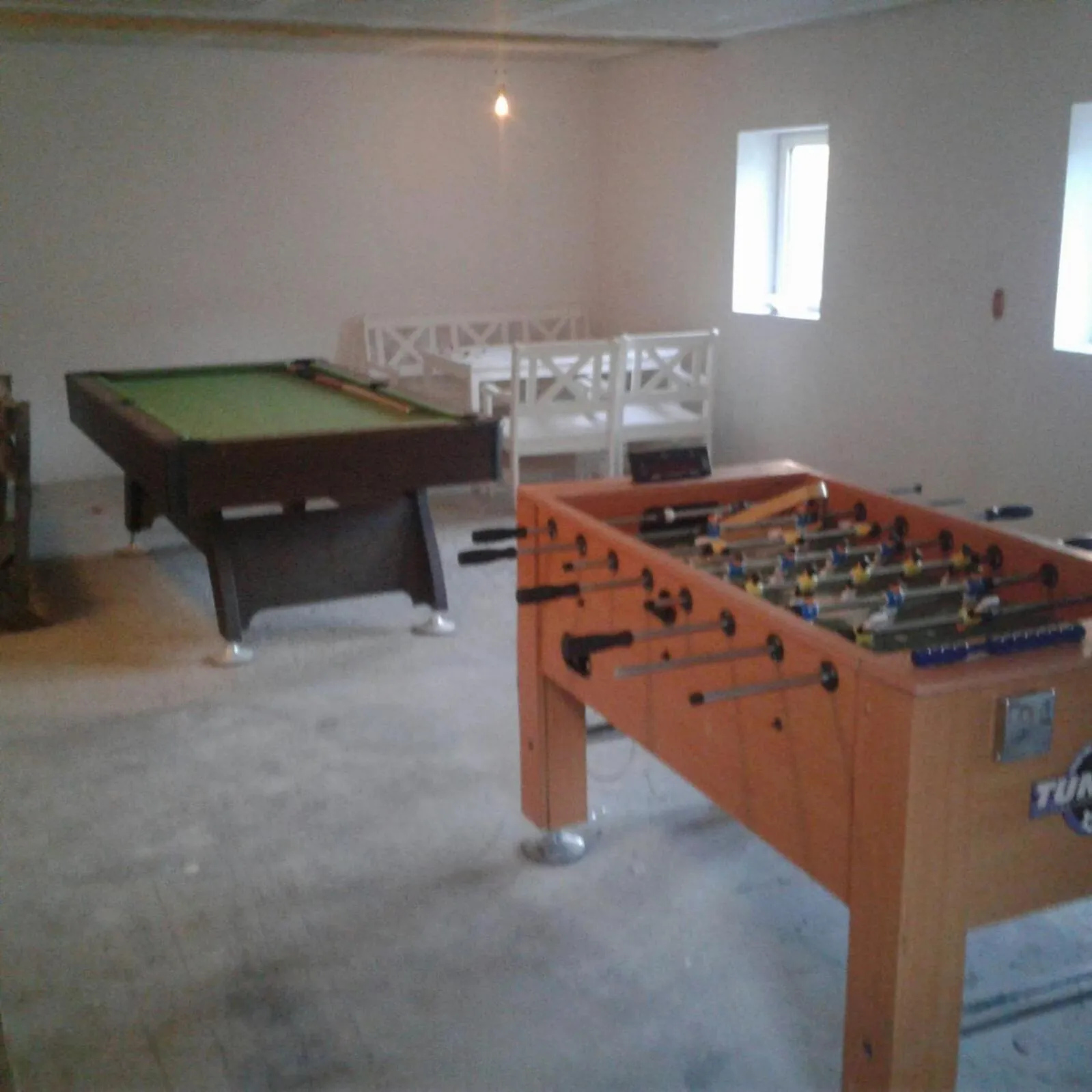 Billiard in Ferienhütte Kälberweide